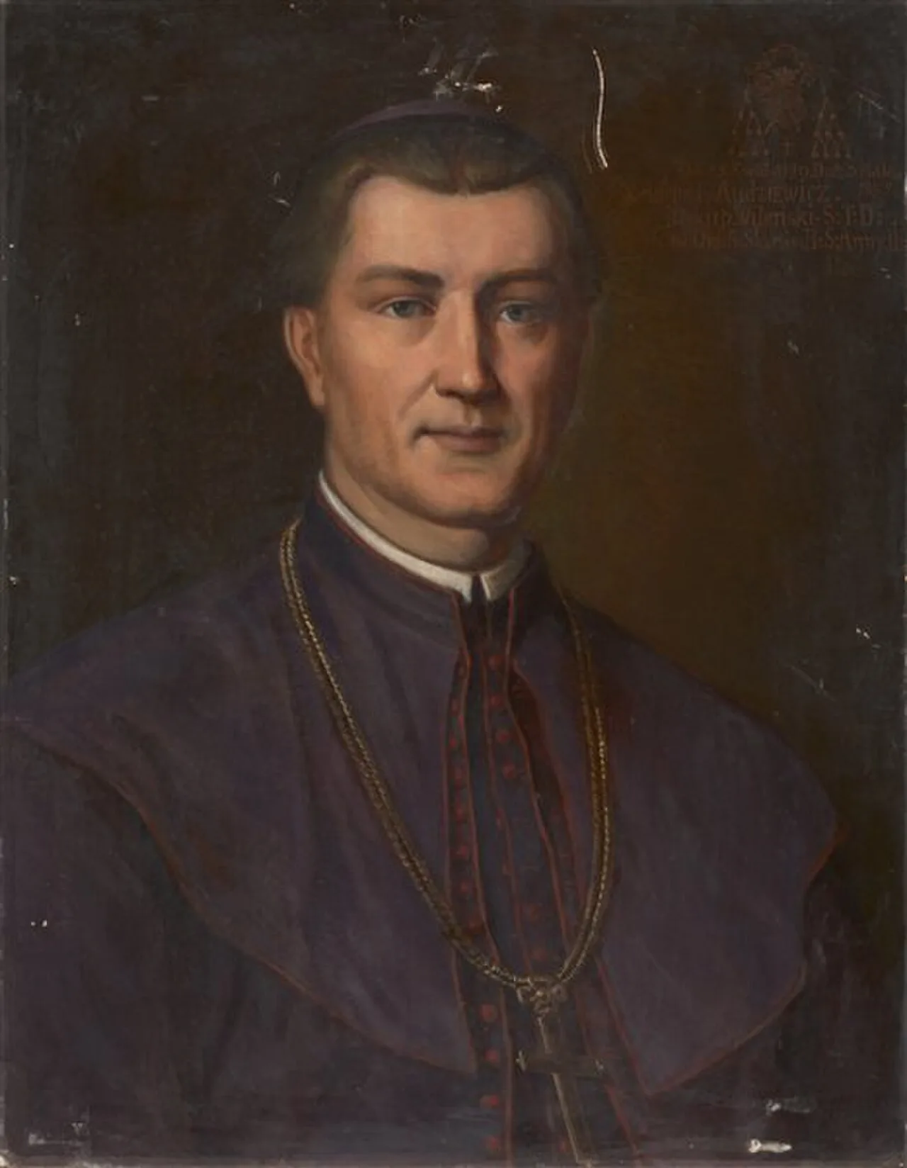 Porträt von Antoni Franciszek Audziewicz (1833–1895) – Gedenkseite