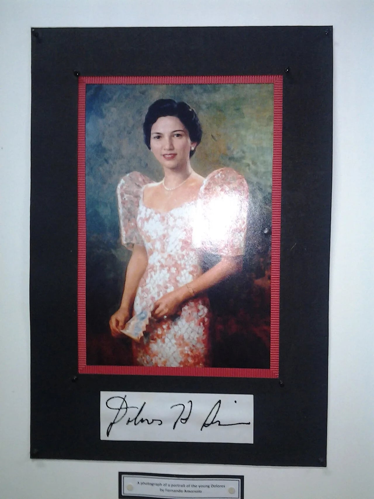 Portrait of Dolores Sison (1919–2011) – memorial page