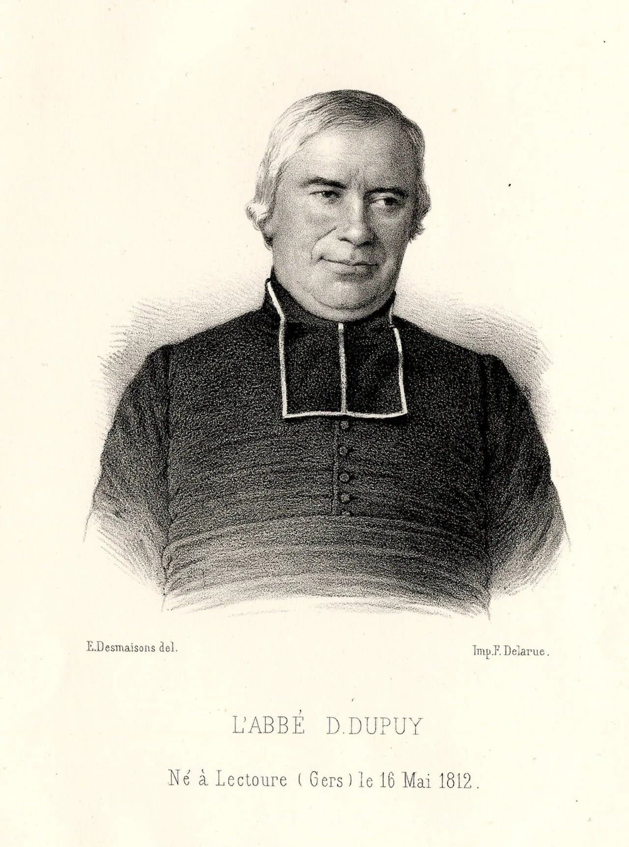 Portrait of Dominique Dupuy (1812–1885) – memorial page