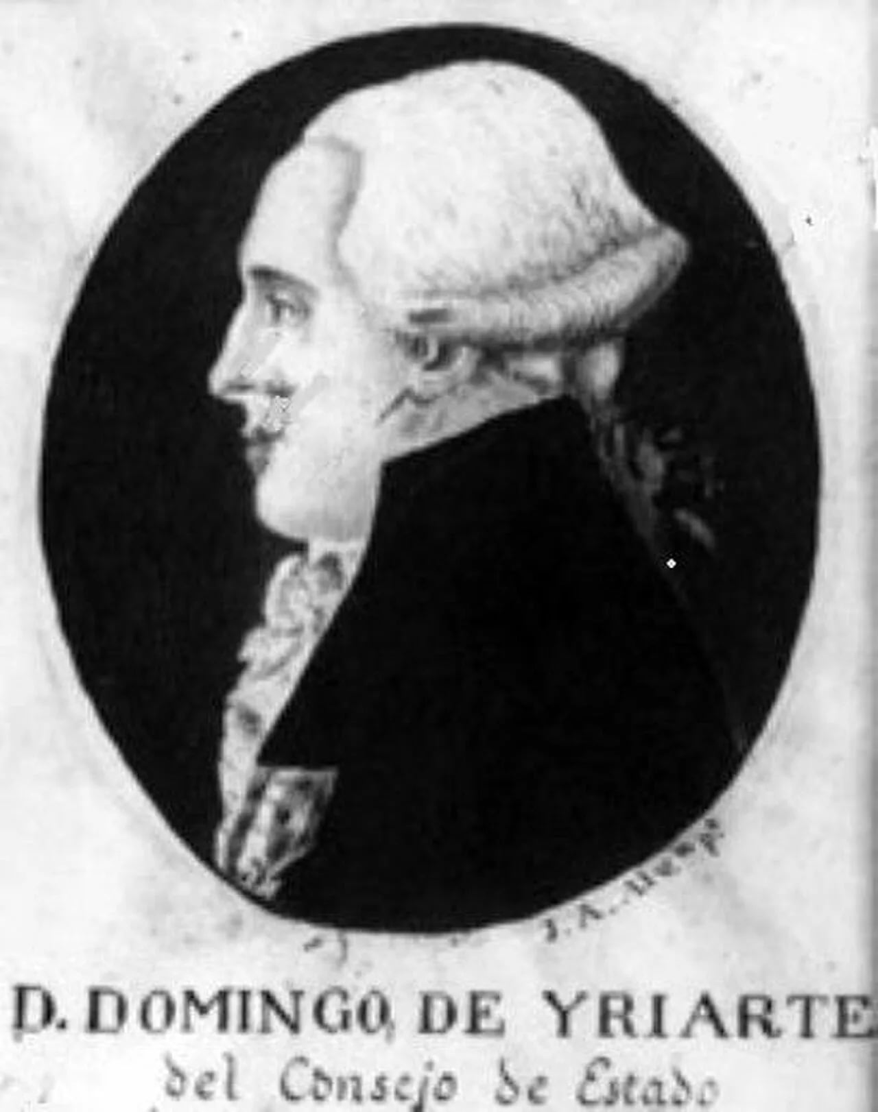 Portrait of Domingo de Iriarte (1739–1795) – memorial page