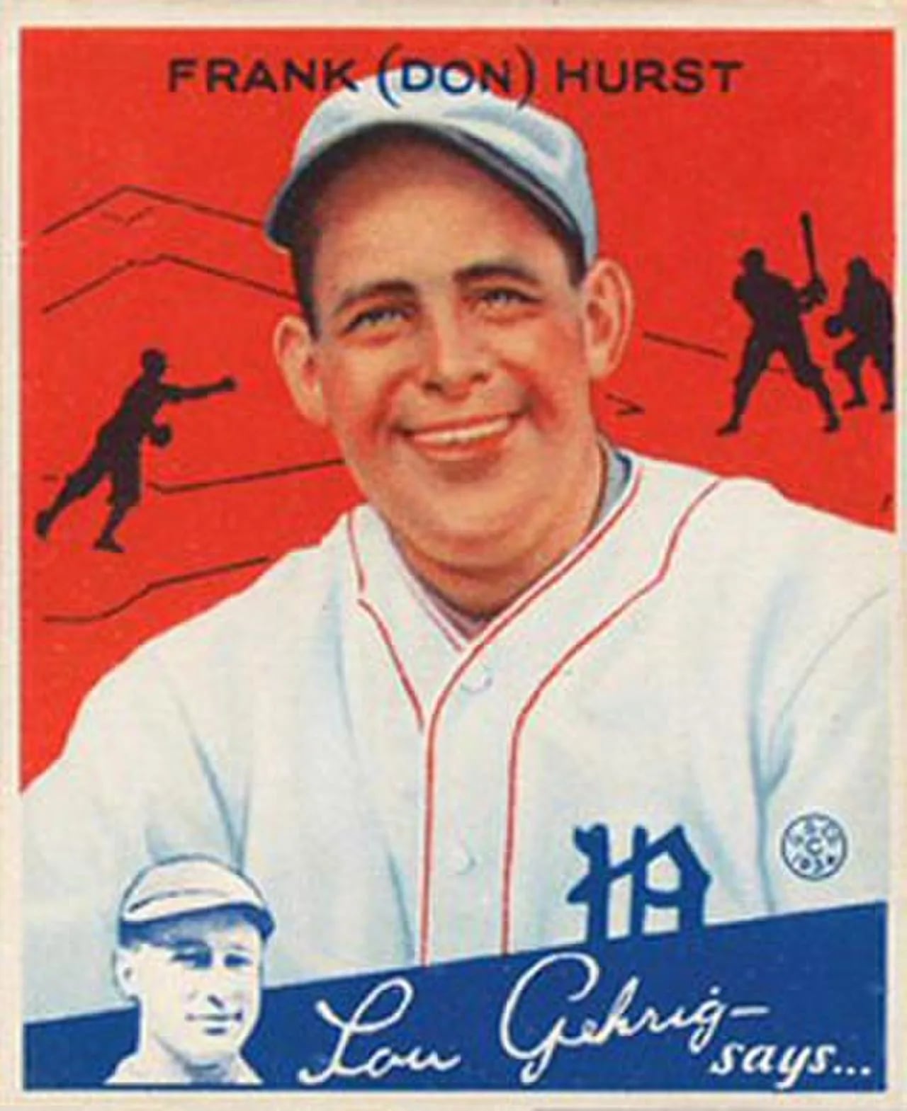 Portrait of Don Hurst (1905–1952) – memorial page
