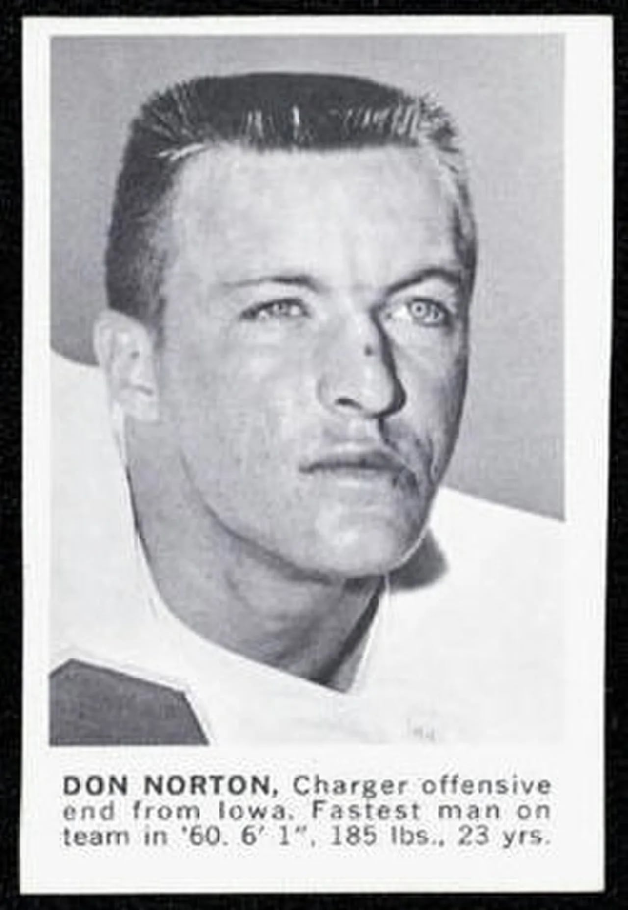 Portrait of Don Norton (1938–1997) – memorial page