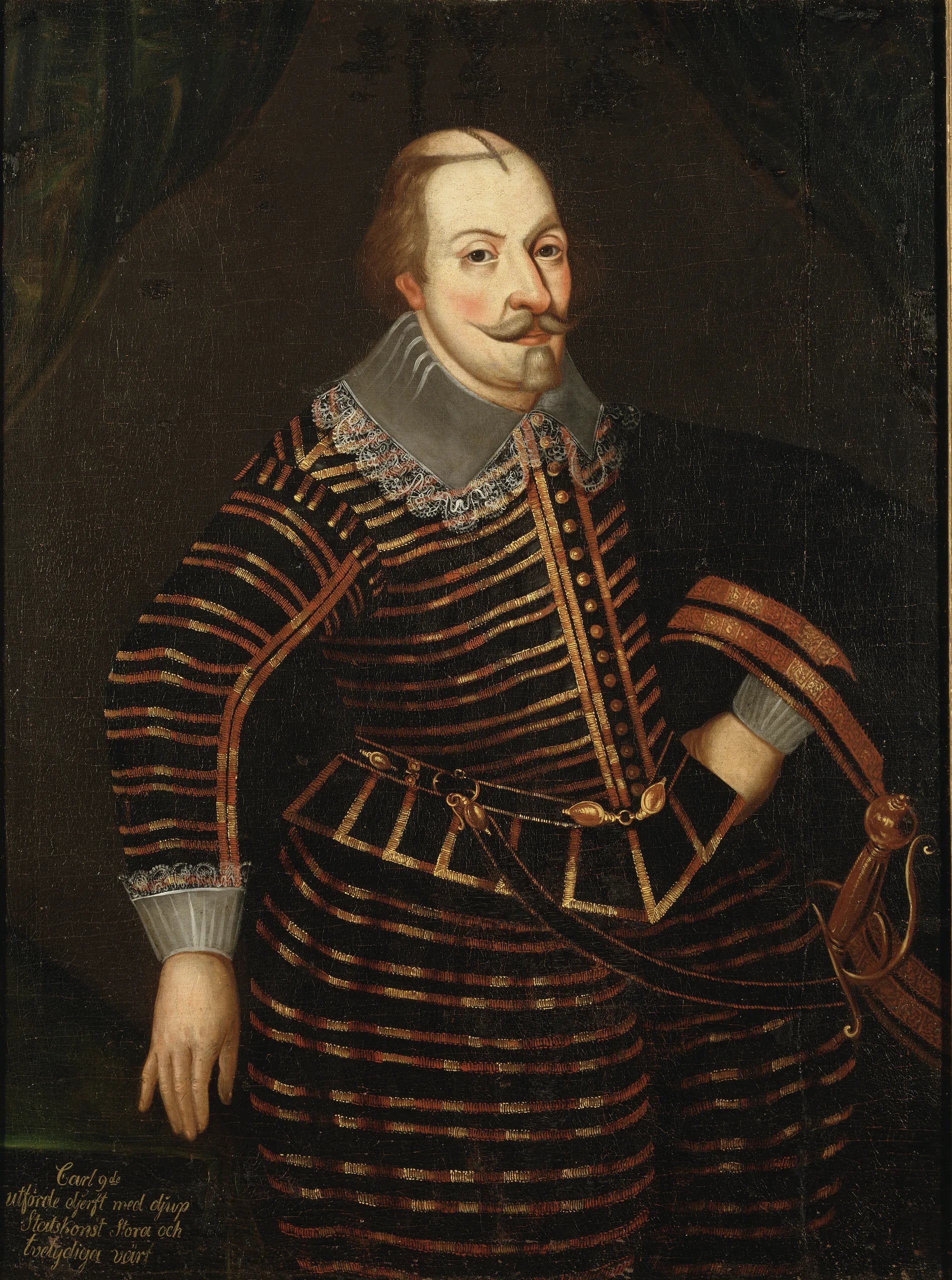 Portrait of Karl IX. (1550–1611) – memorial page