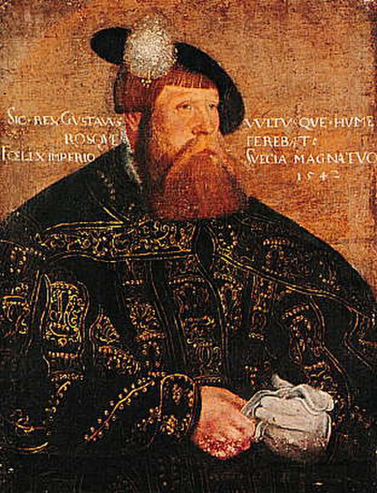 Portrait of Gustav I. Wasa (1496–1560) – memorial page