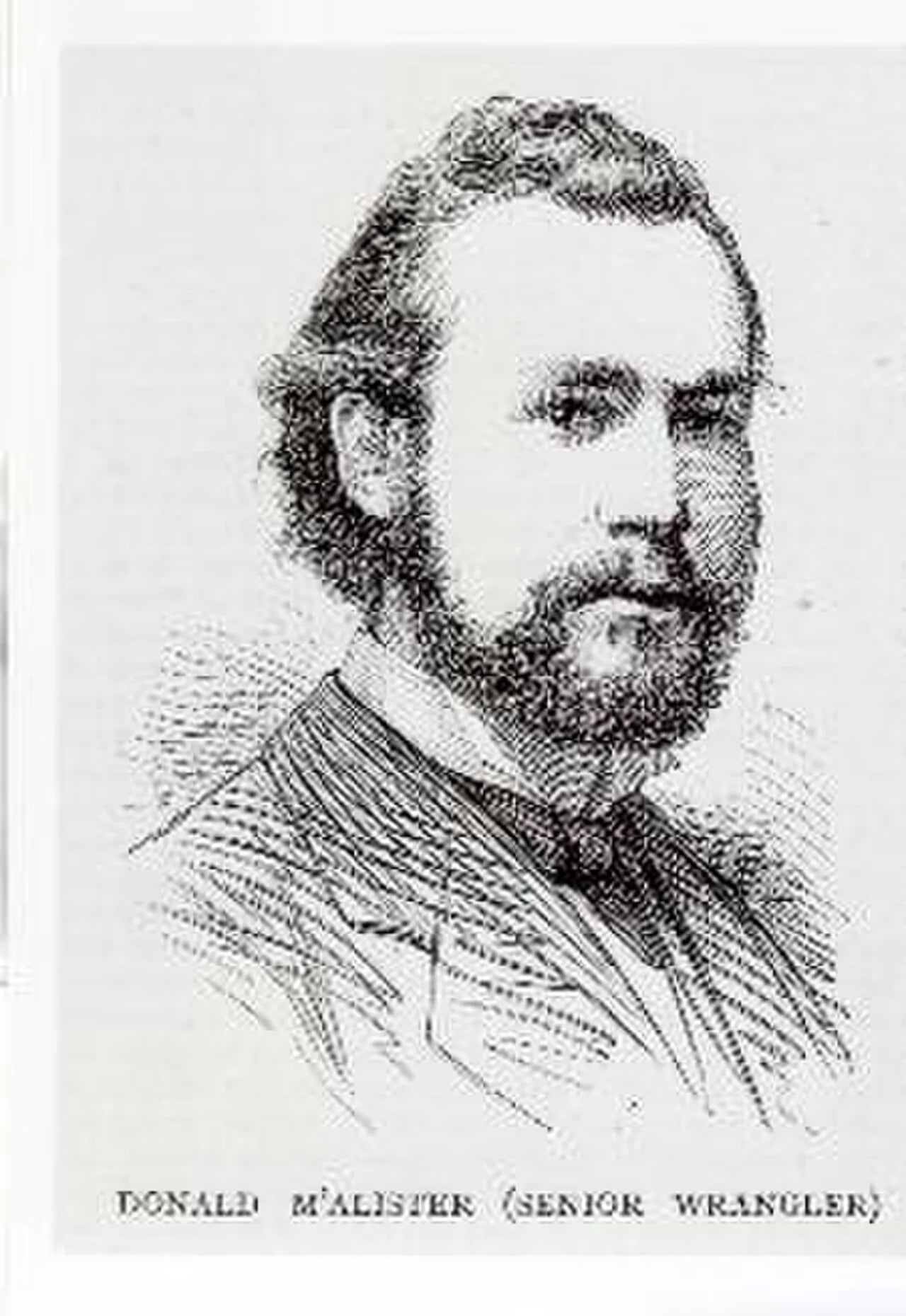 Porträt von Donald MacAlister (1854–1934) – Gedenkseite