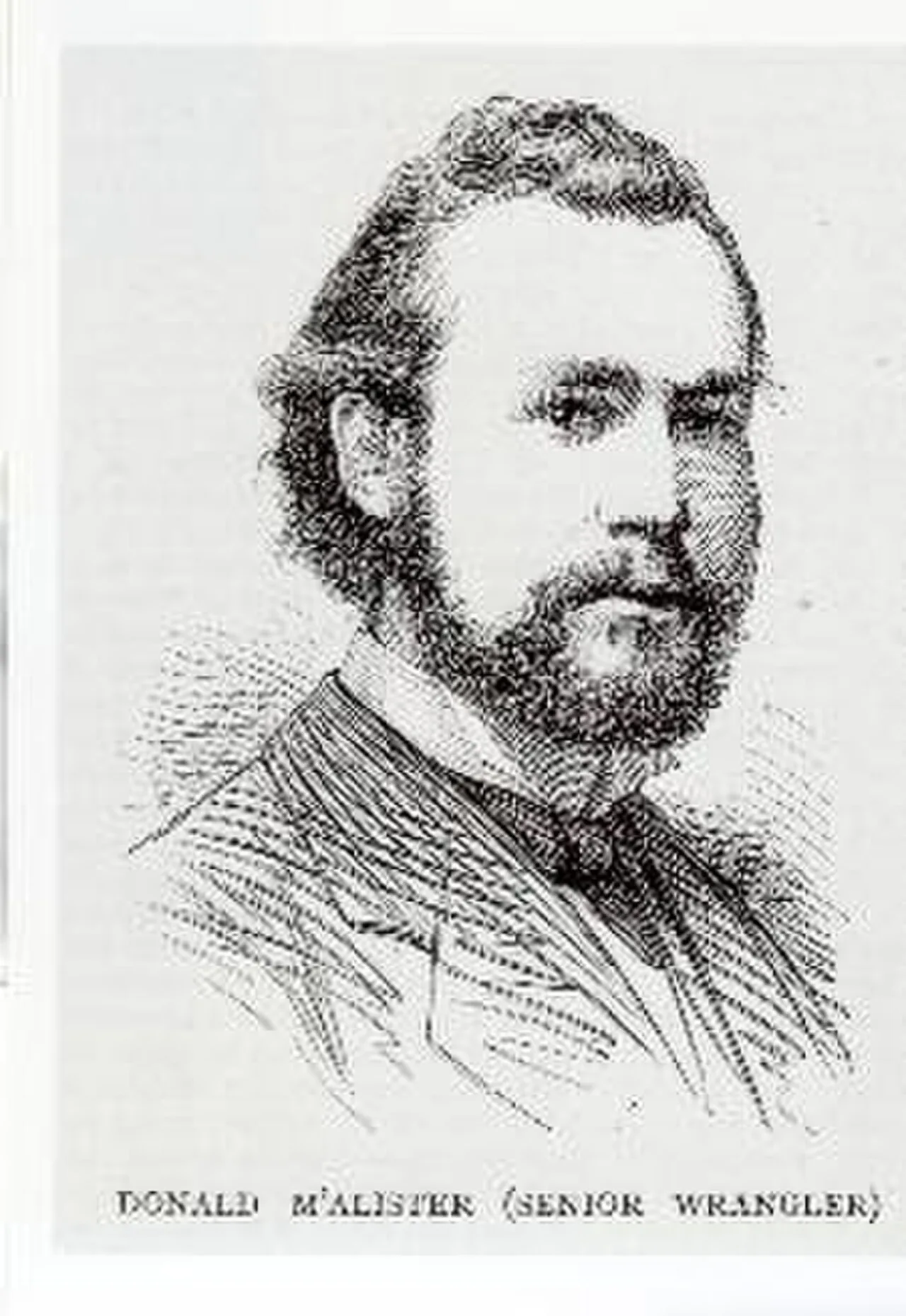 Porträt von Donald MacAlister (1854–1934) – Gedenkseite