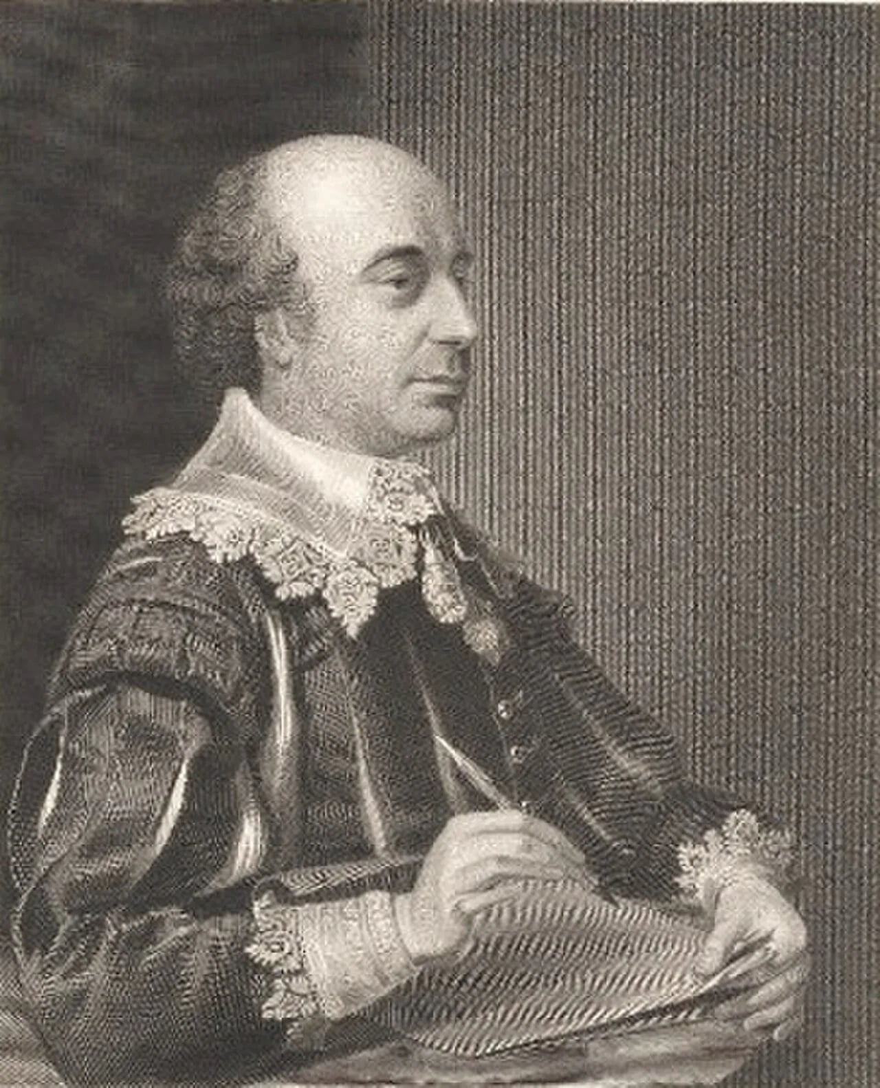 Porträt von Dorning Rasbotham (1738–1791) – Gedenkseite