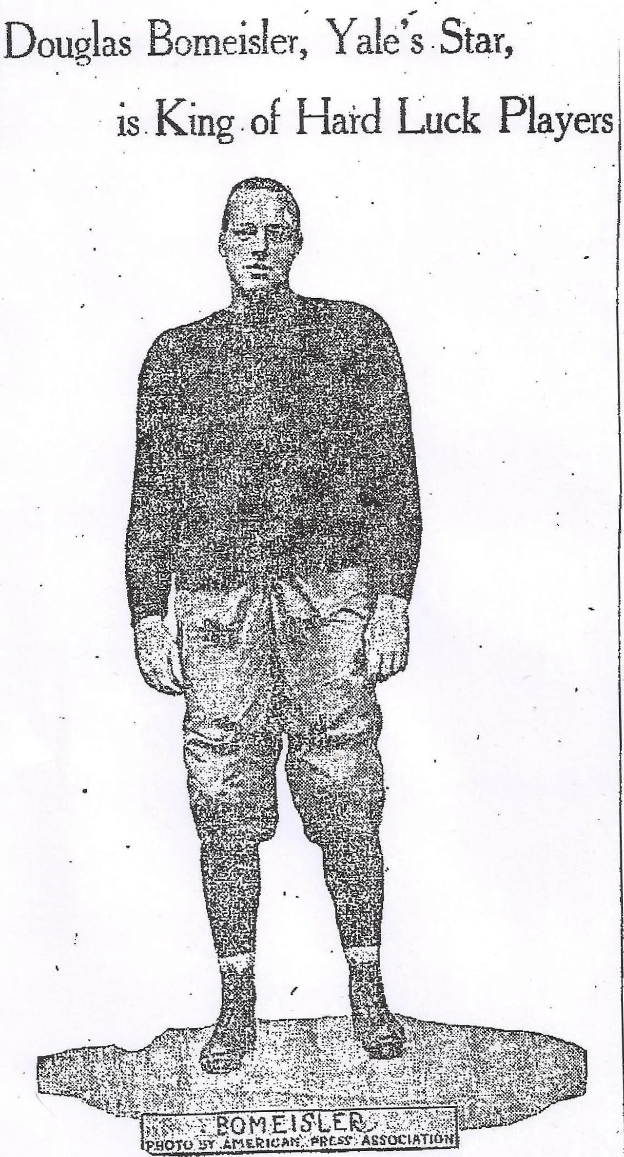 Porträt von Douglas Bomeisler (1892–1953) – Gedenkseite