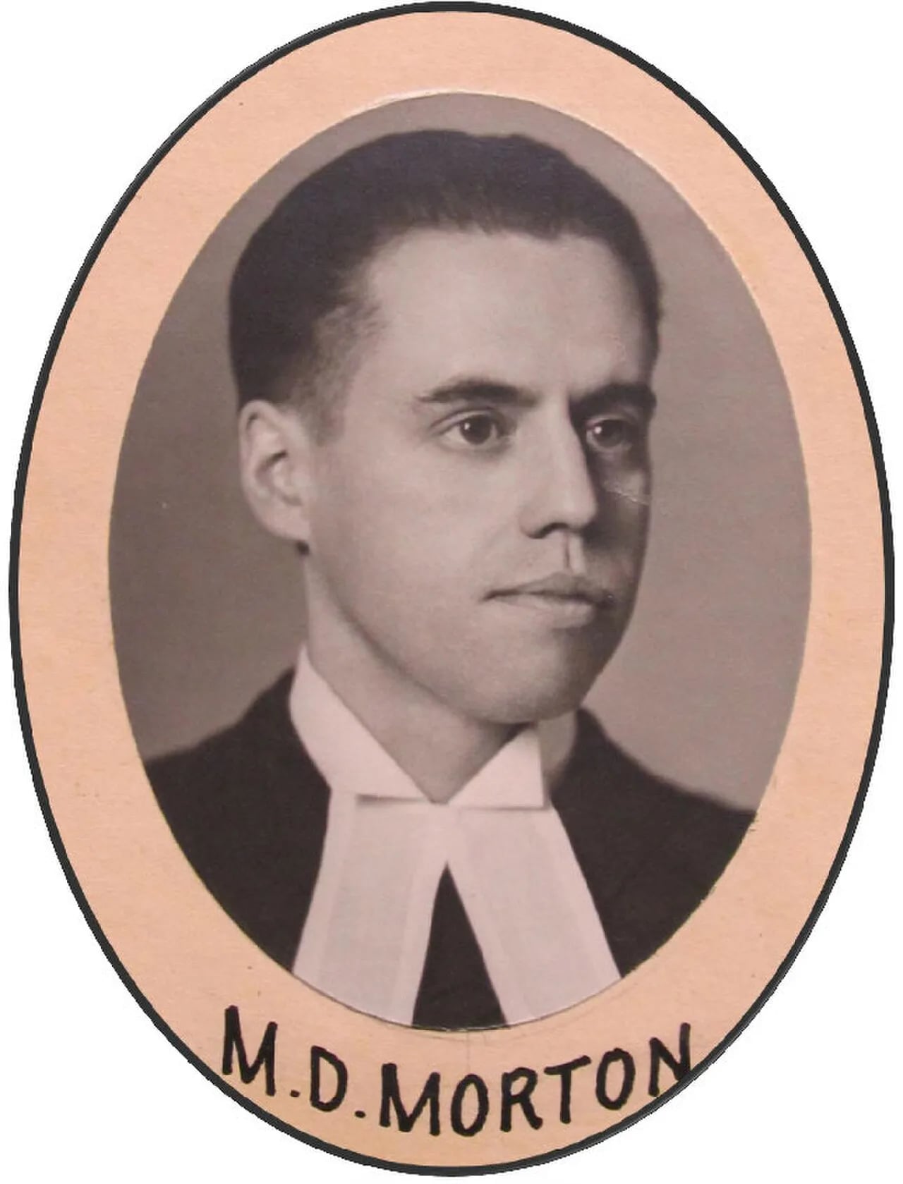 Portrait of Douglas Morton (1916–2001) – memorial page