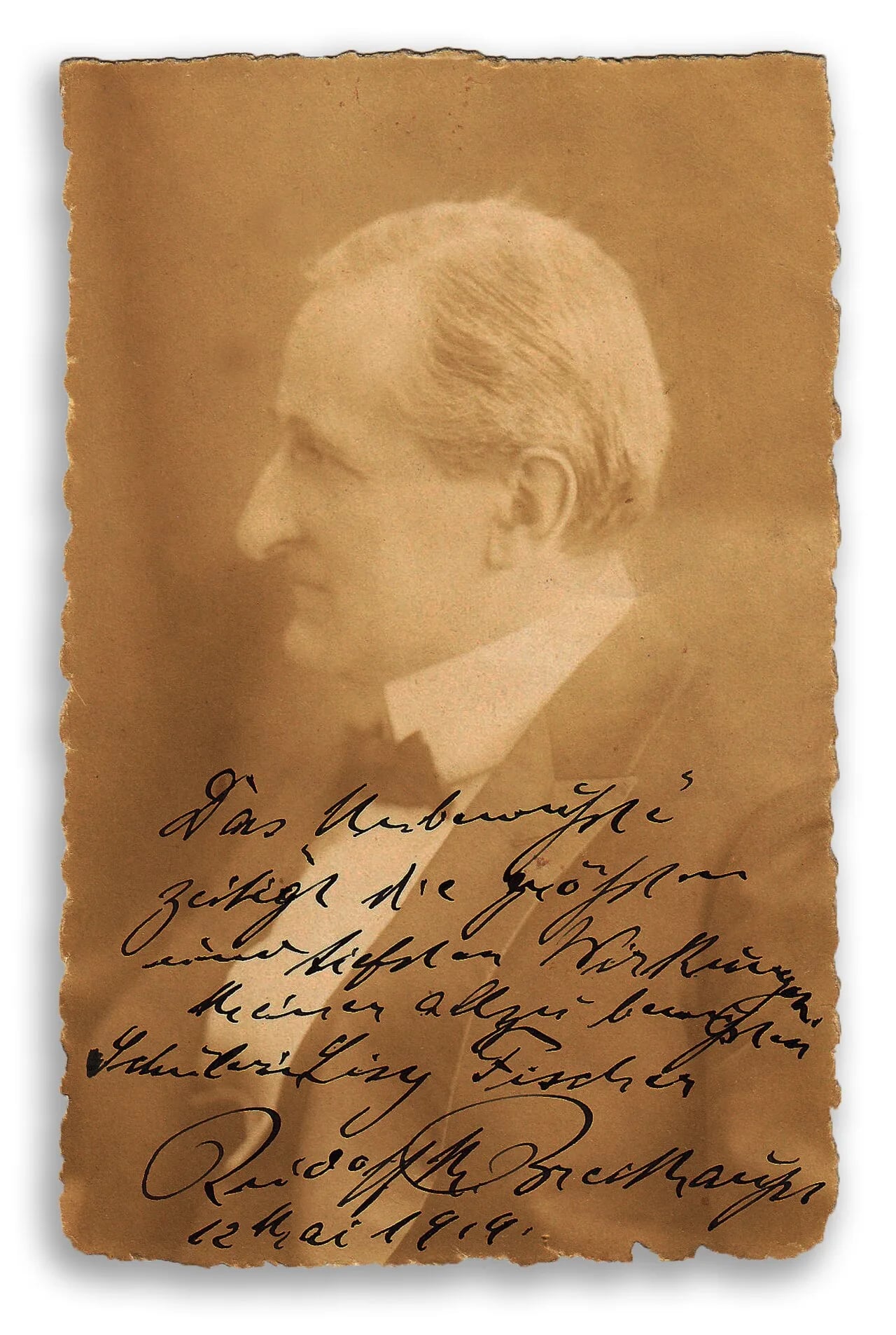 Porträt von Rudolf Maria Breithaupt (1873–1945) – Gedenkseite