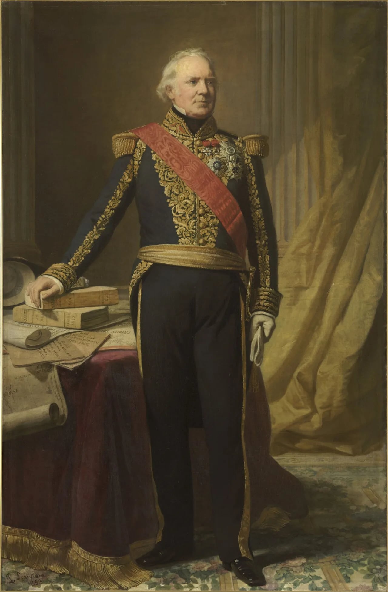 Portrait of Ange René Armand de Mackau (1788–1855) – memorial page