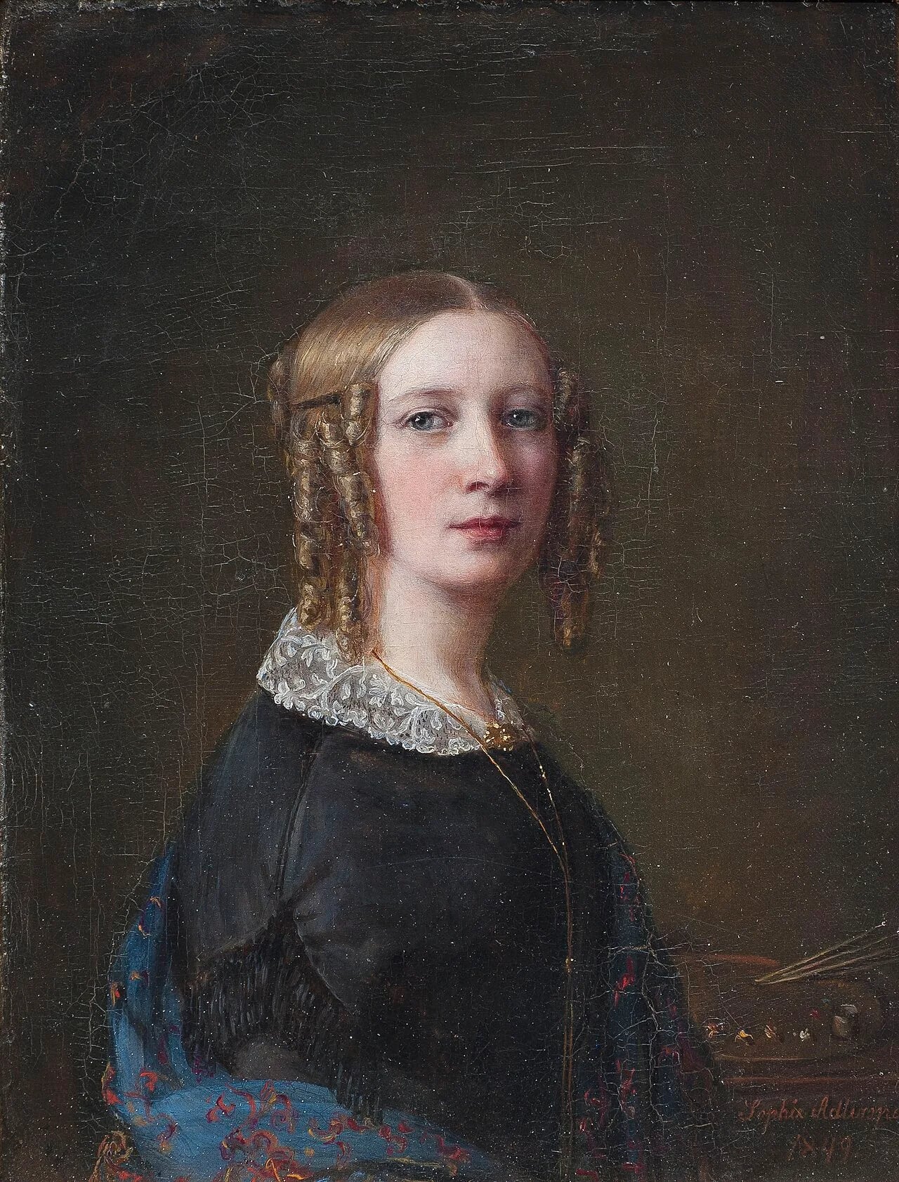 Portrait of Sophie Adlersparre (1808–1862) – memorial page