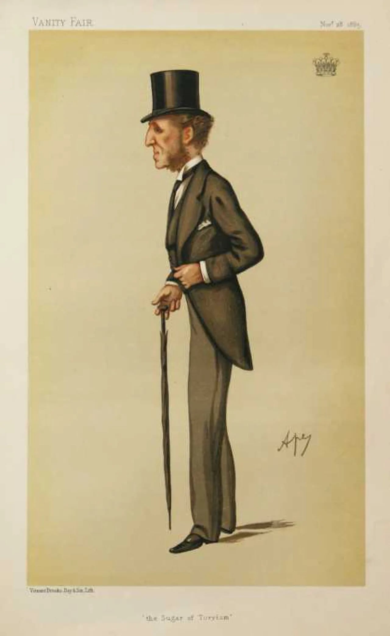 Portrait of Dudley Ryder, 3. Earl of Harrowby (1831–1900) – memorial page