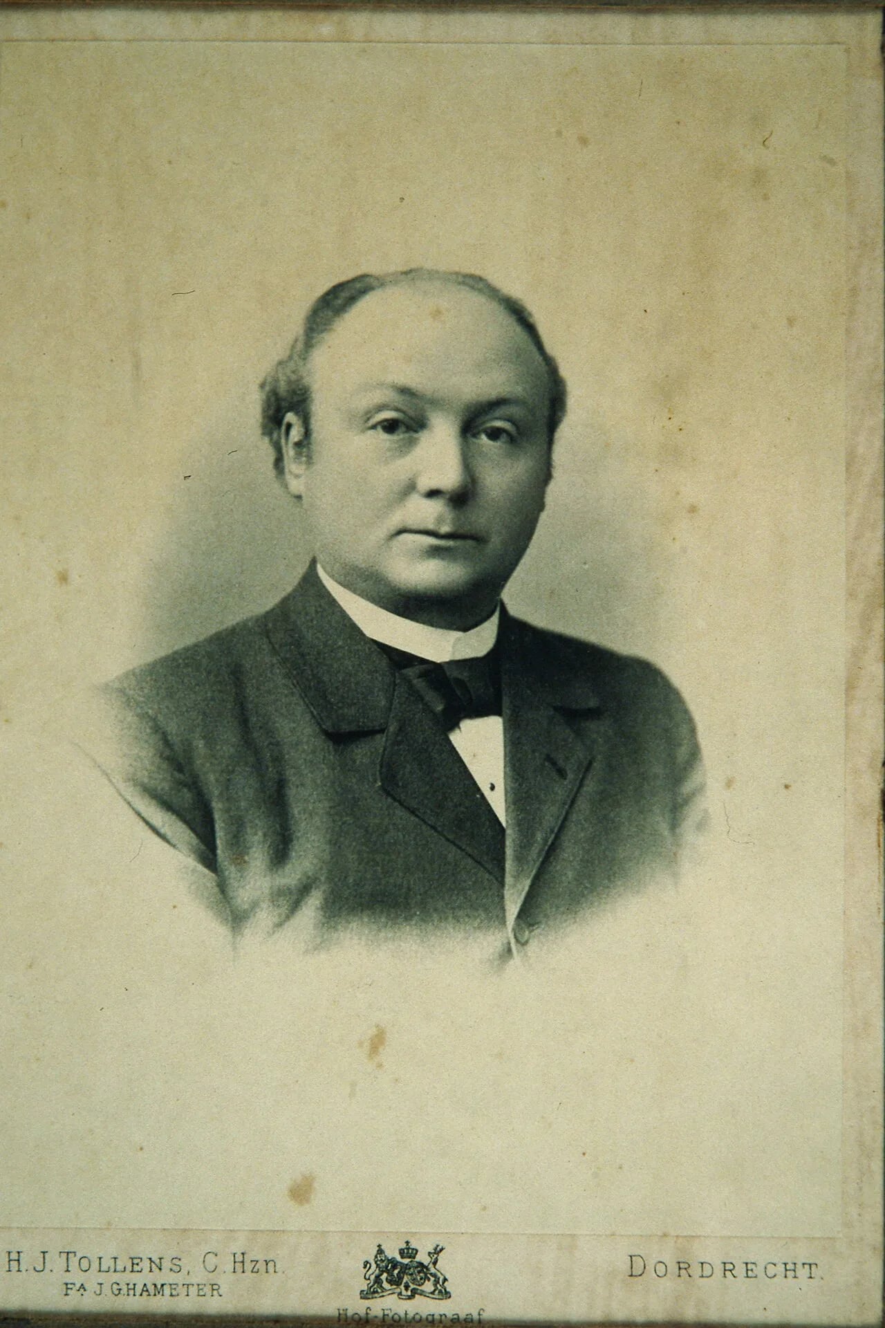 Portrait of Aart Jan Theodorus Jonker (1851–1928) – memorial page