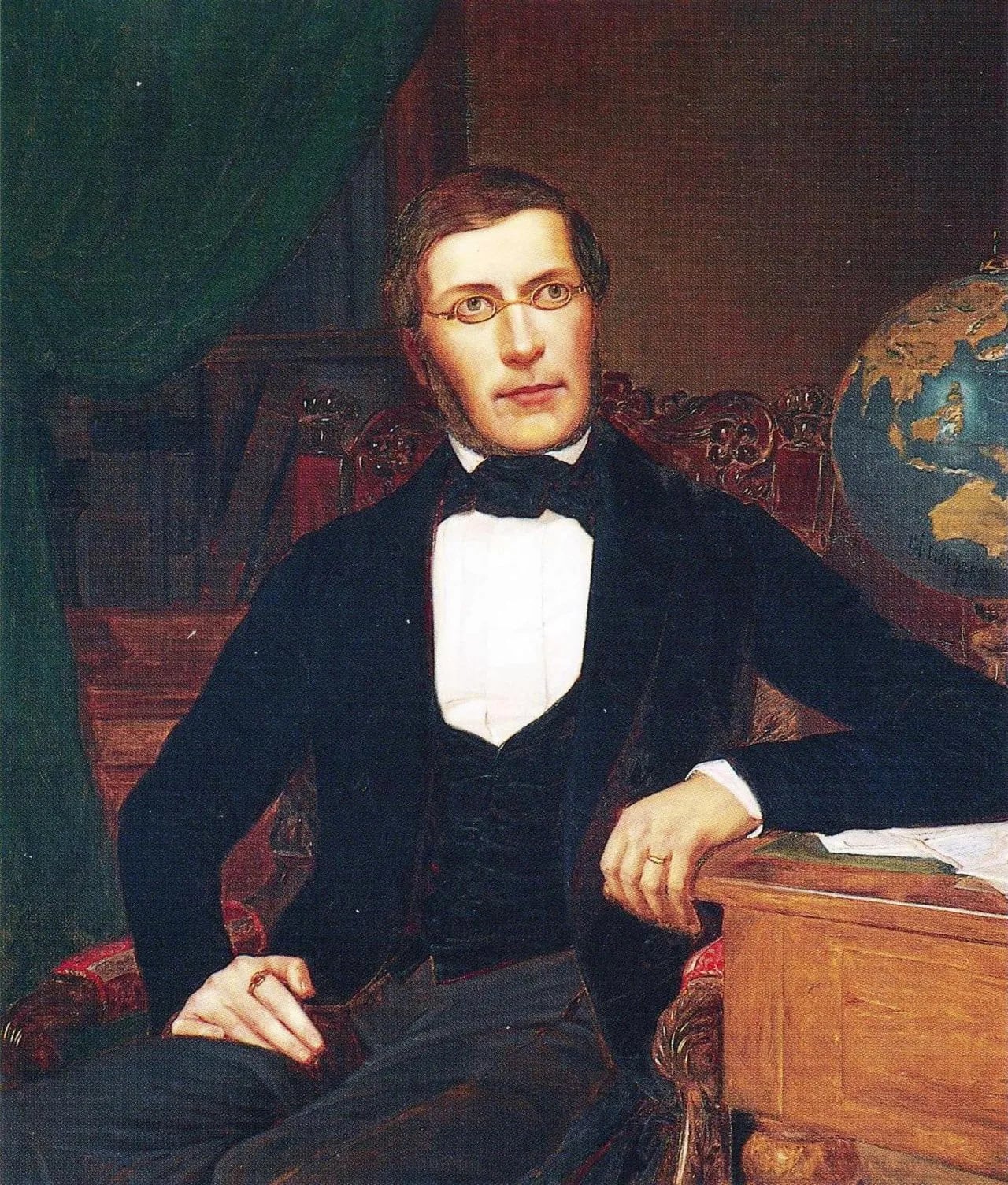 Portrait of Matthias Alexander Castrén (1813–1852) – memorial page