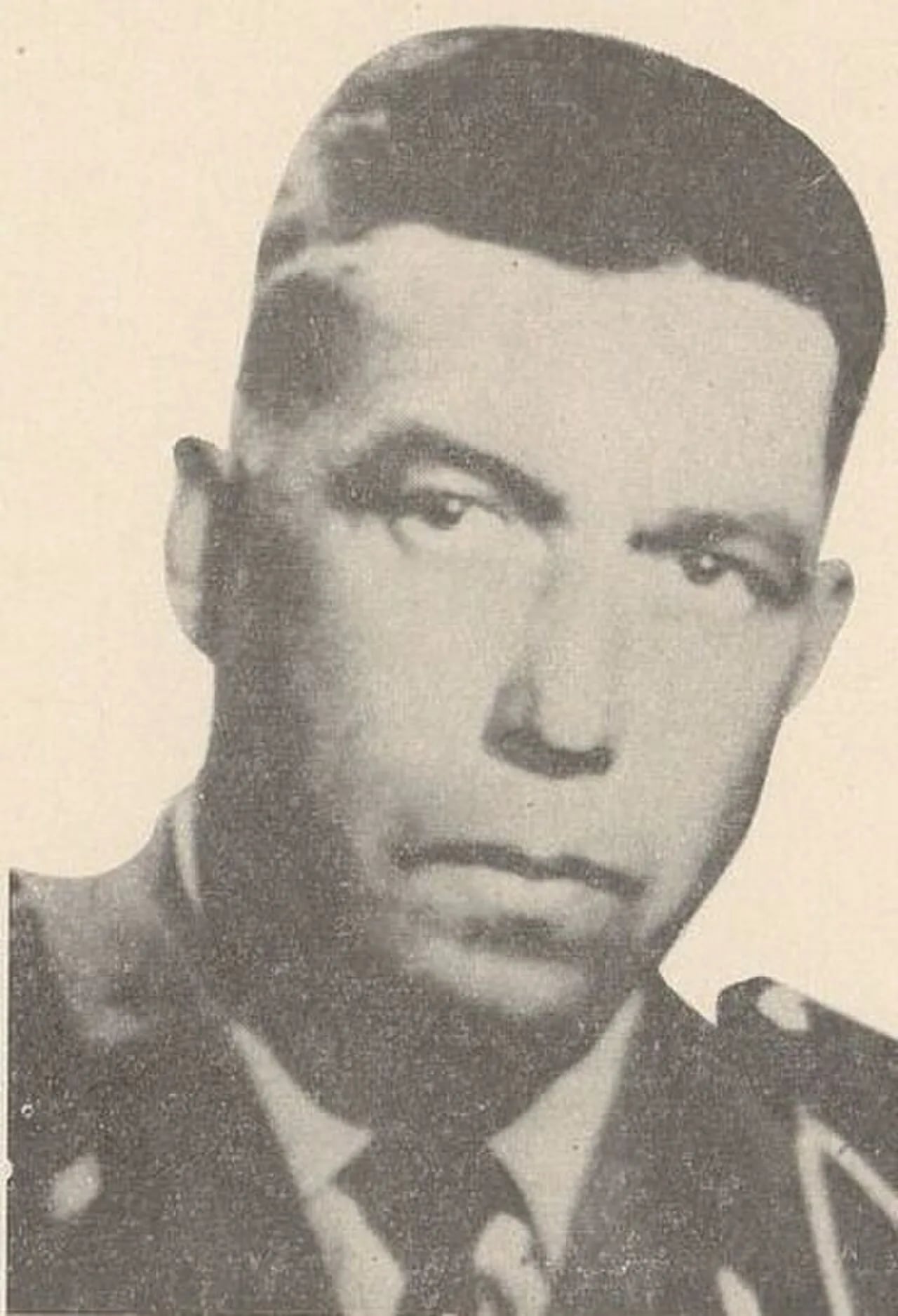 Porträt von Roger Degueldre (1925–1962) – Gedenkseite