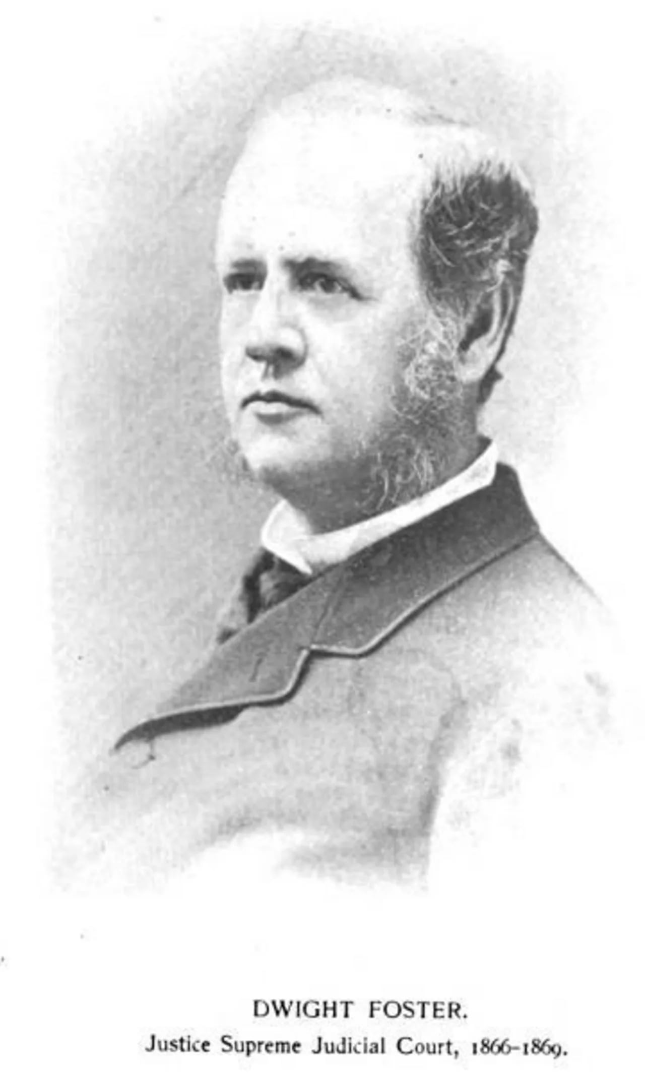 Portrait of Dwight Foster (1828–1884) – memorial page