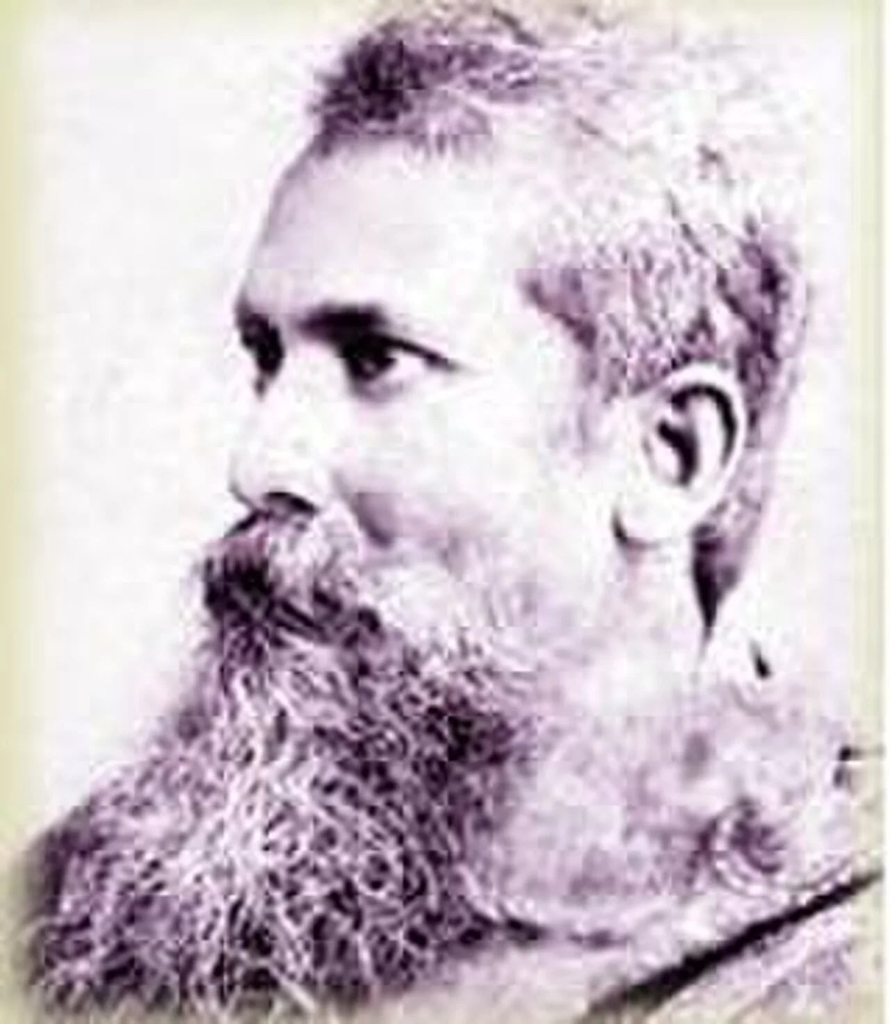 Portrait of Dwijendranath Tagore (1840–1926) – memorial page