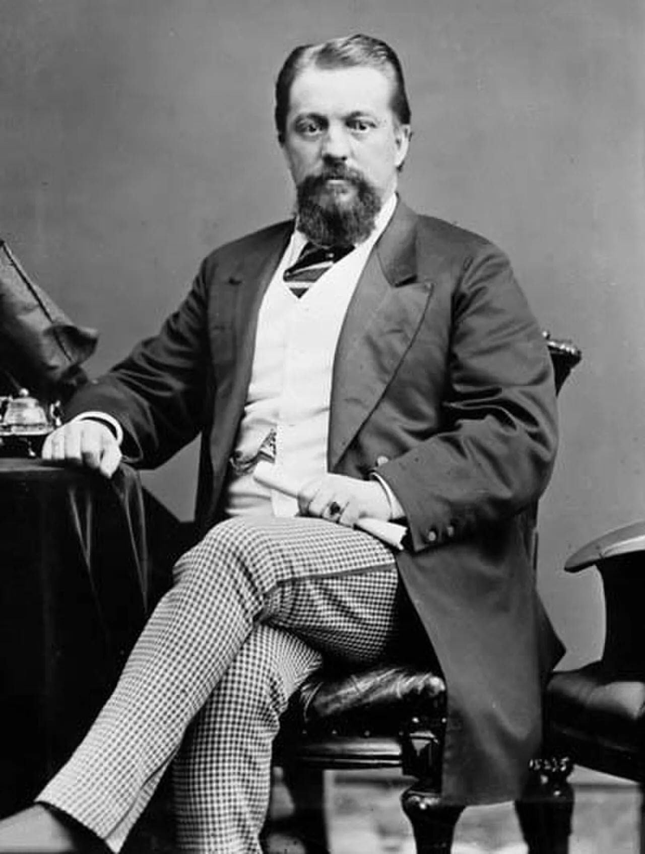 Porträt von John Jones Ross (1831–1901) – Gedenkseite