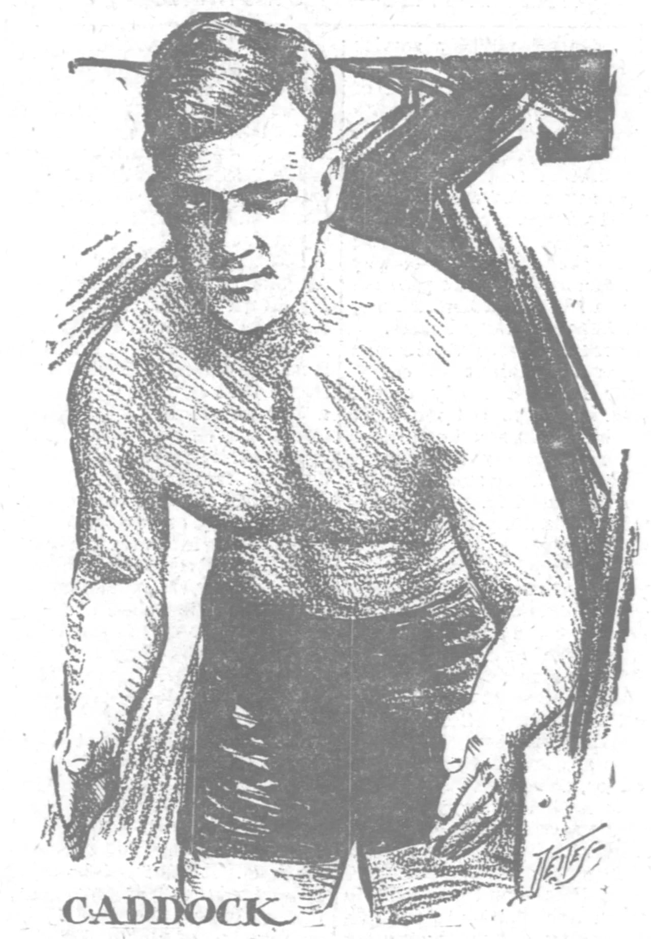 Portrait of Earl Caddock (1888–1950) – memorial page