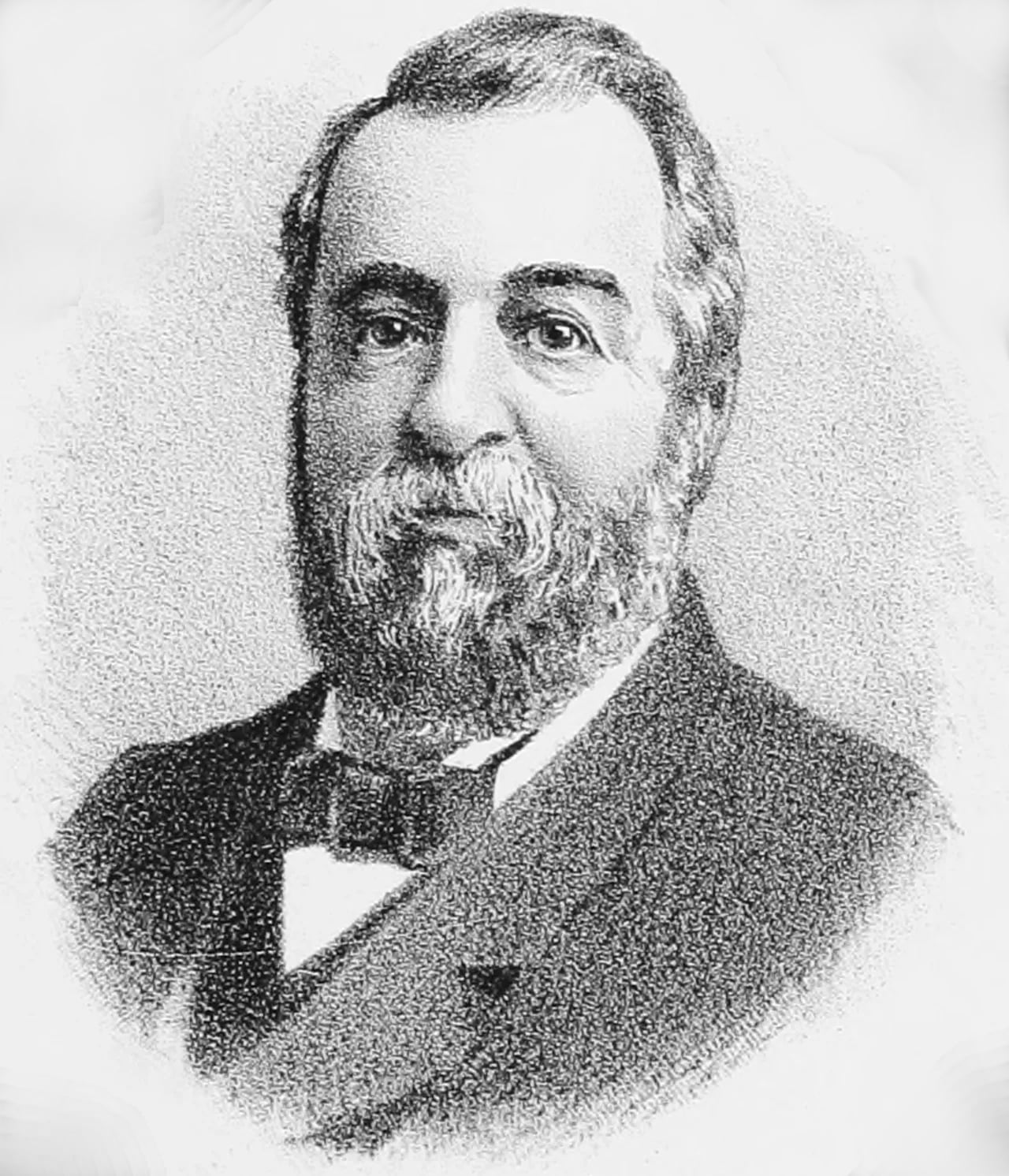 Portrait of Elwood Evans (1828–1898) – memorial page