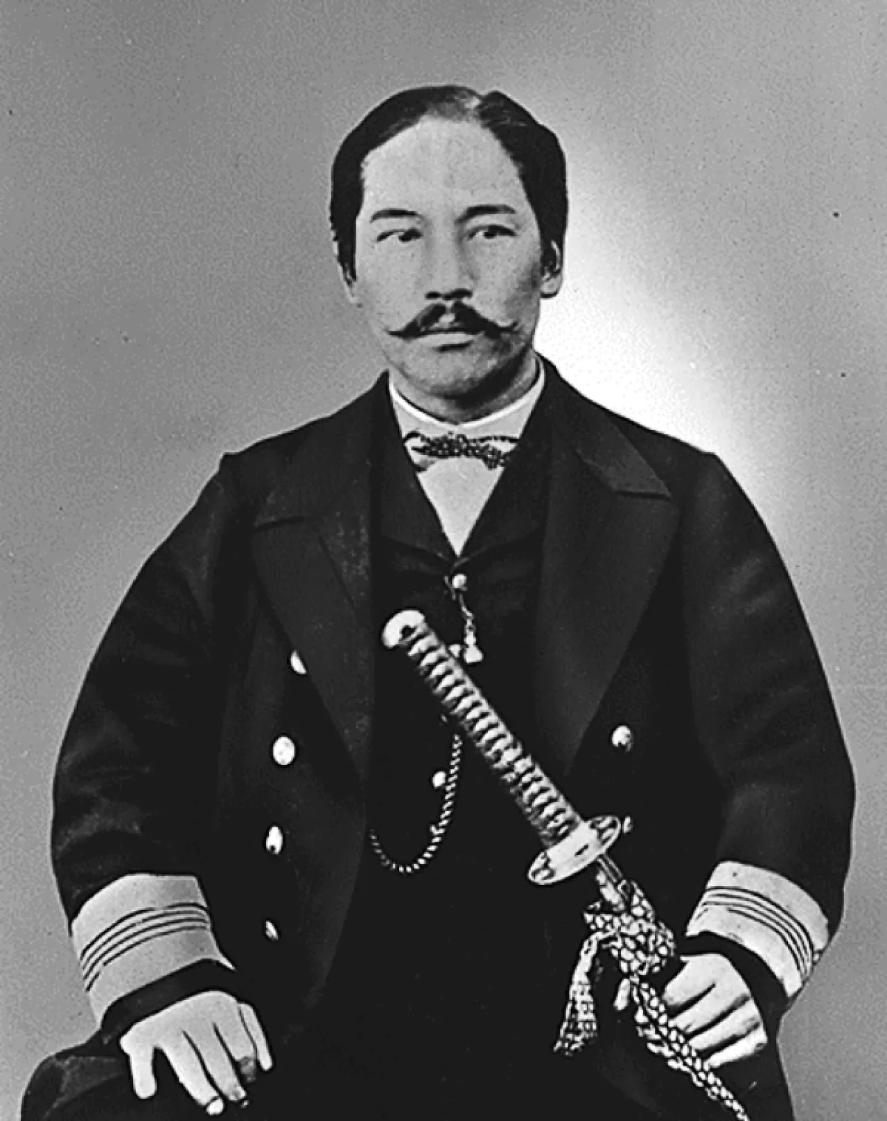 Porträt von Enomoto Takeaki (1836–1908) – Gedenkseite