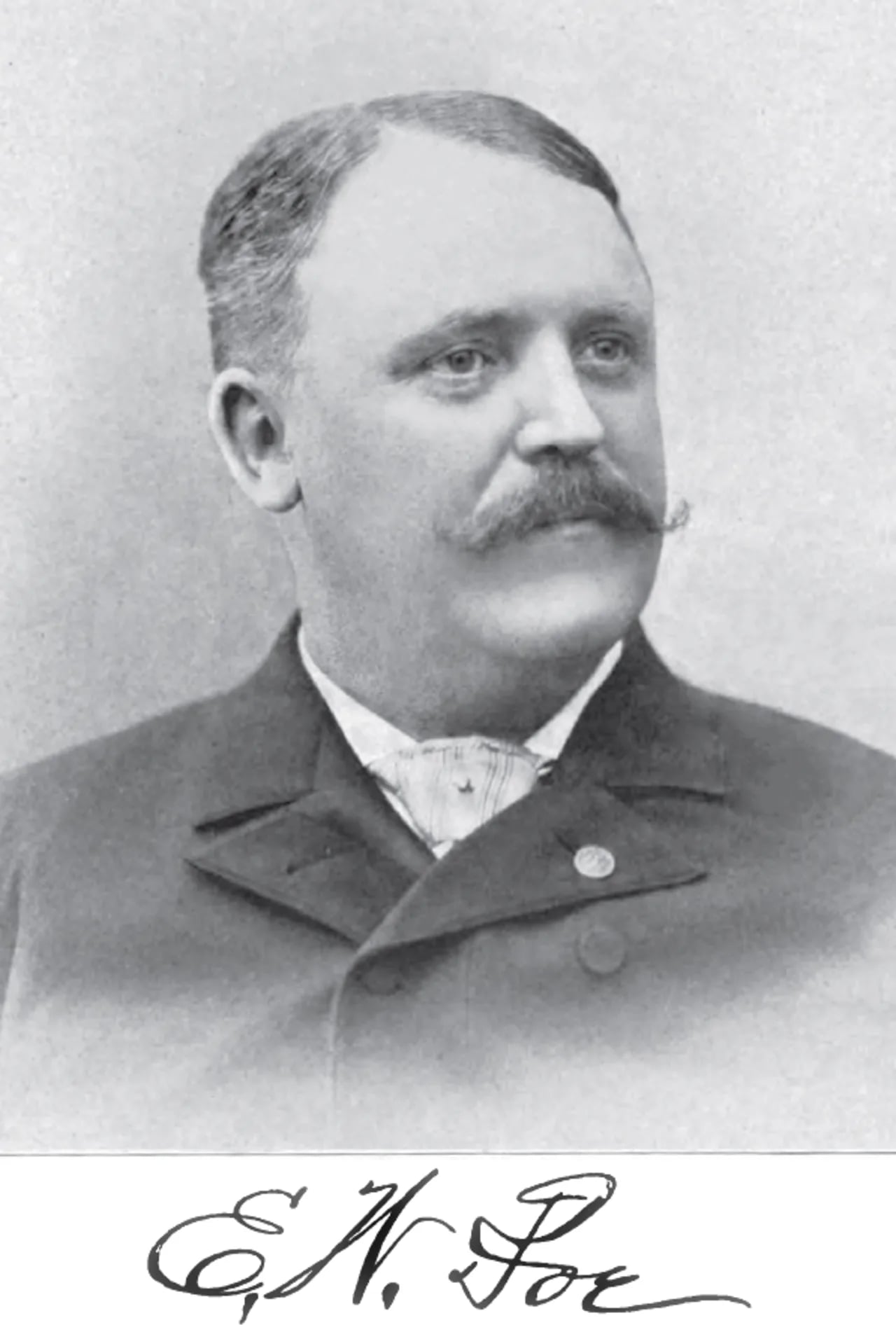 Portrait of Ebenezer W. Poe (1846–1898) – memorial page
