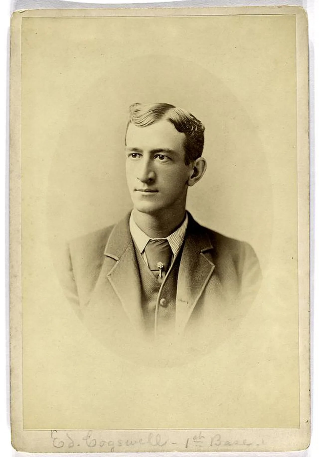 Porträt von Ed Cogswell (1854–1888) – Gedenkseite