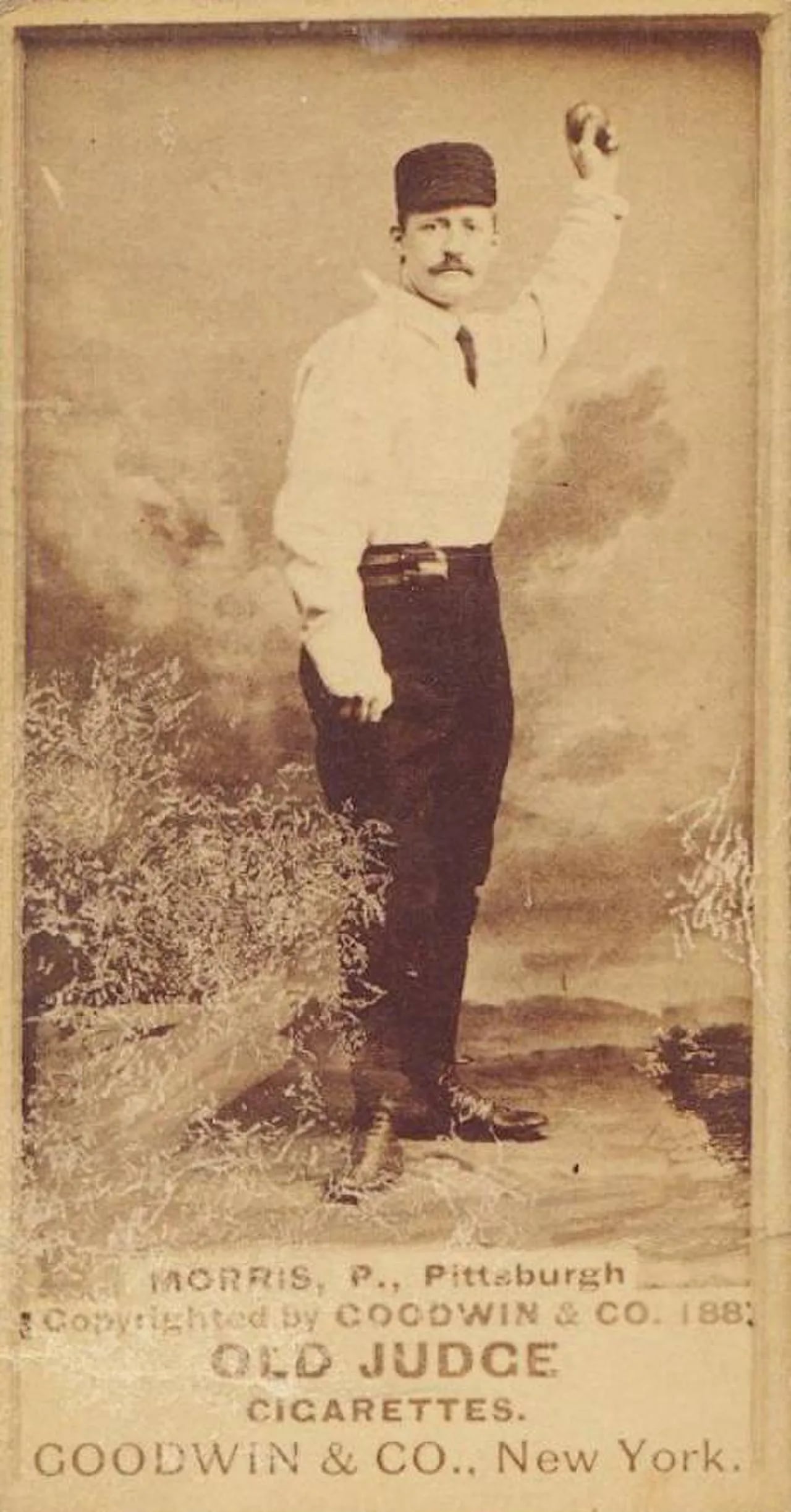 Porträt von Ed Morris (1862–1937) – Gedenkseite