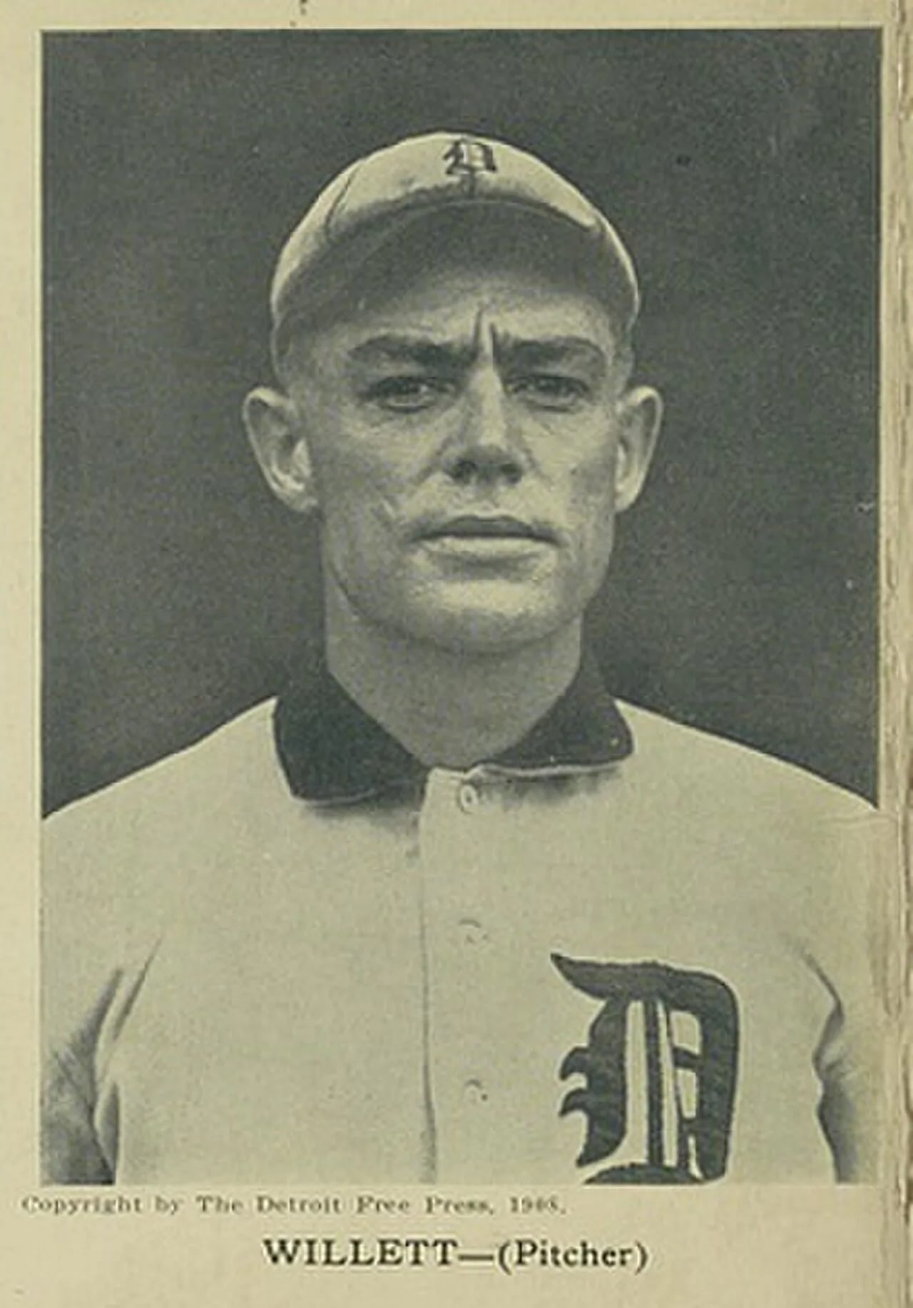 Porträt von Ed Willett (1884–1934) – Gedenkseite
