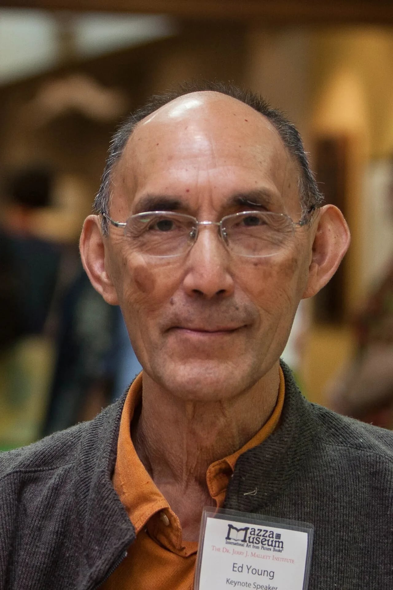 Portrait of Ed Young (1931–2023) – memorial page