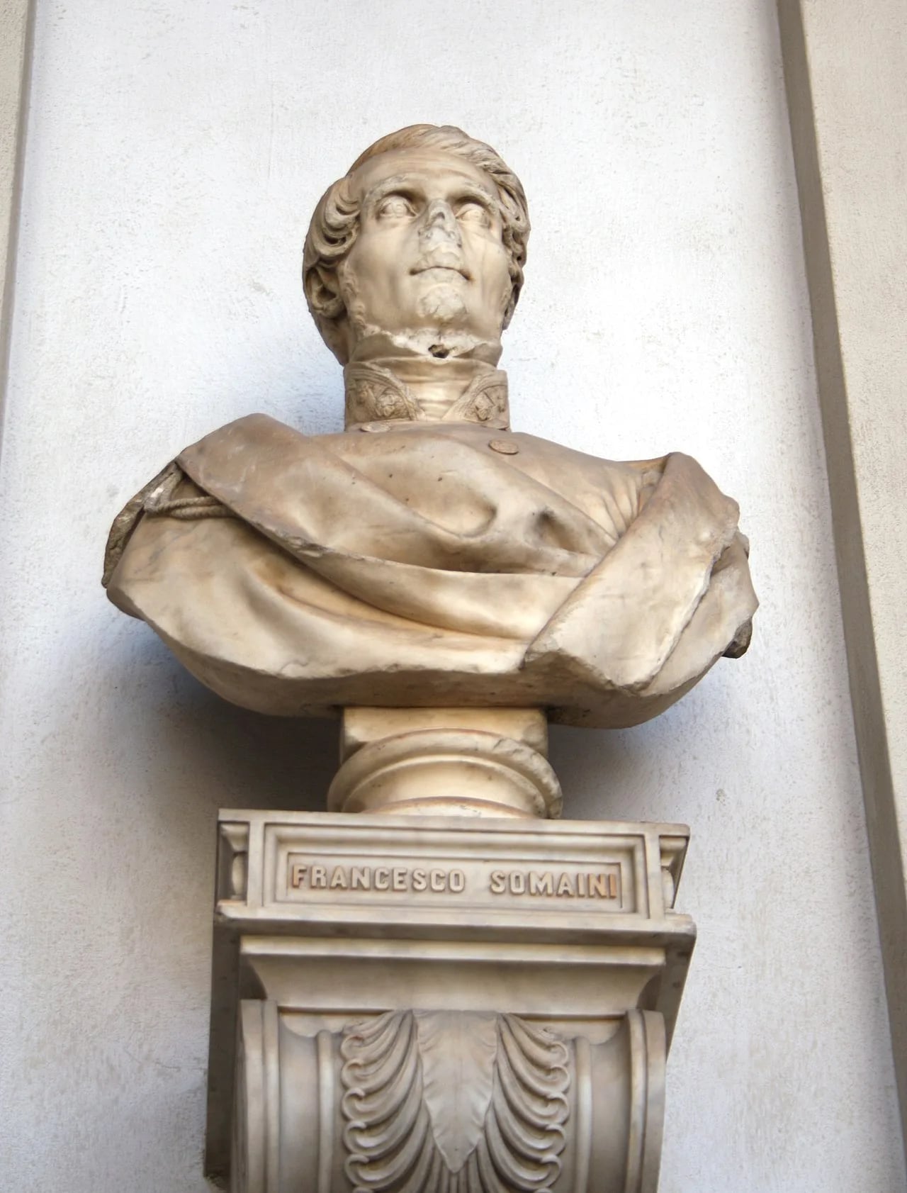 Portrait of Francesco Somajni (1795–1855) – memorial page