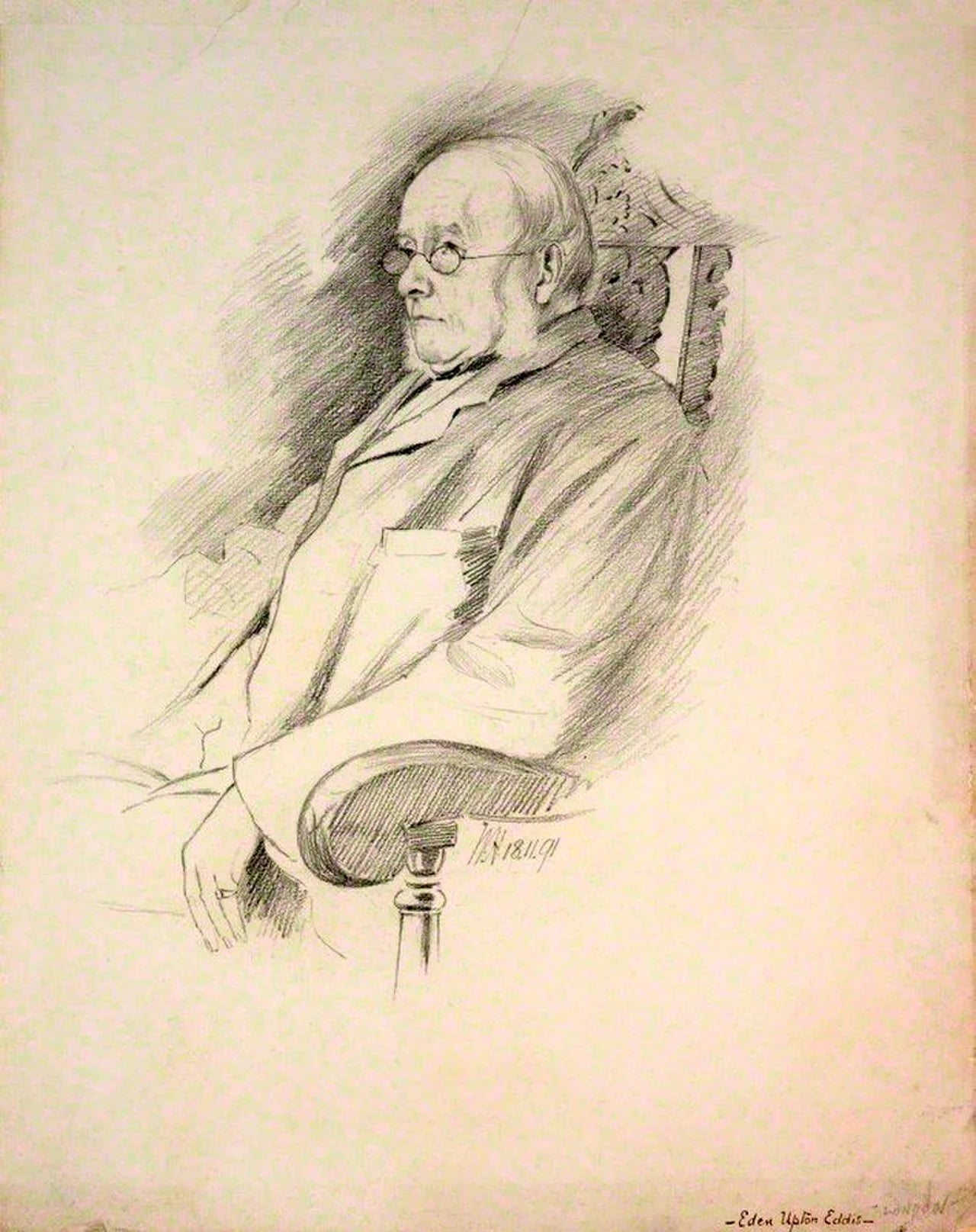 Portrait of Eden Upton Eddis (1812–1901) – memorial page
