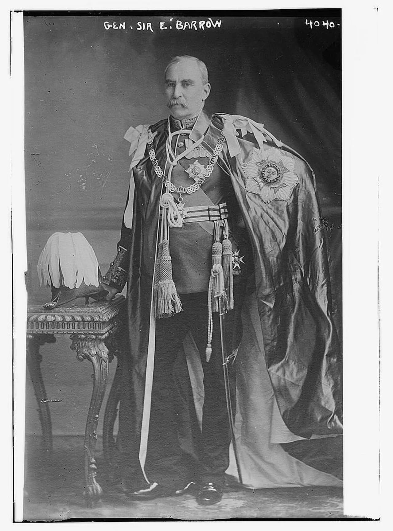 Porträt von Edmund Barrow (1852–1934) – Gedenkseite