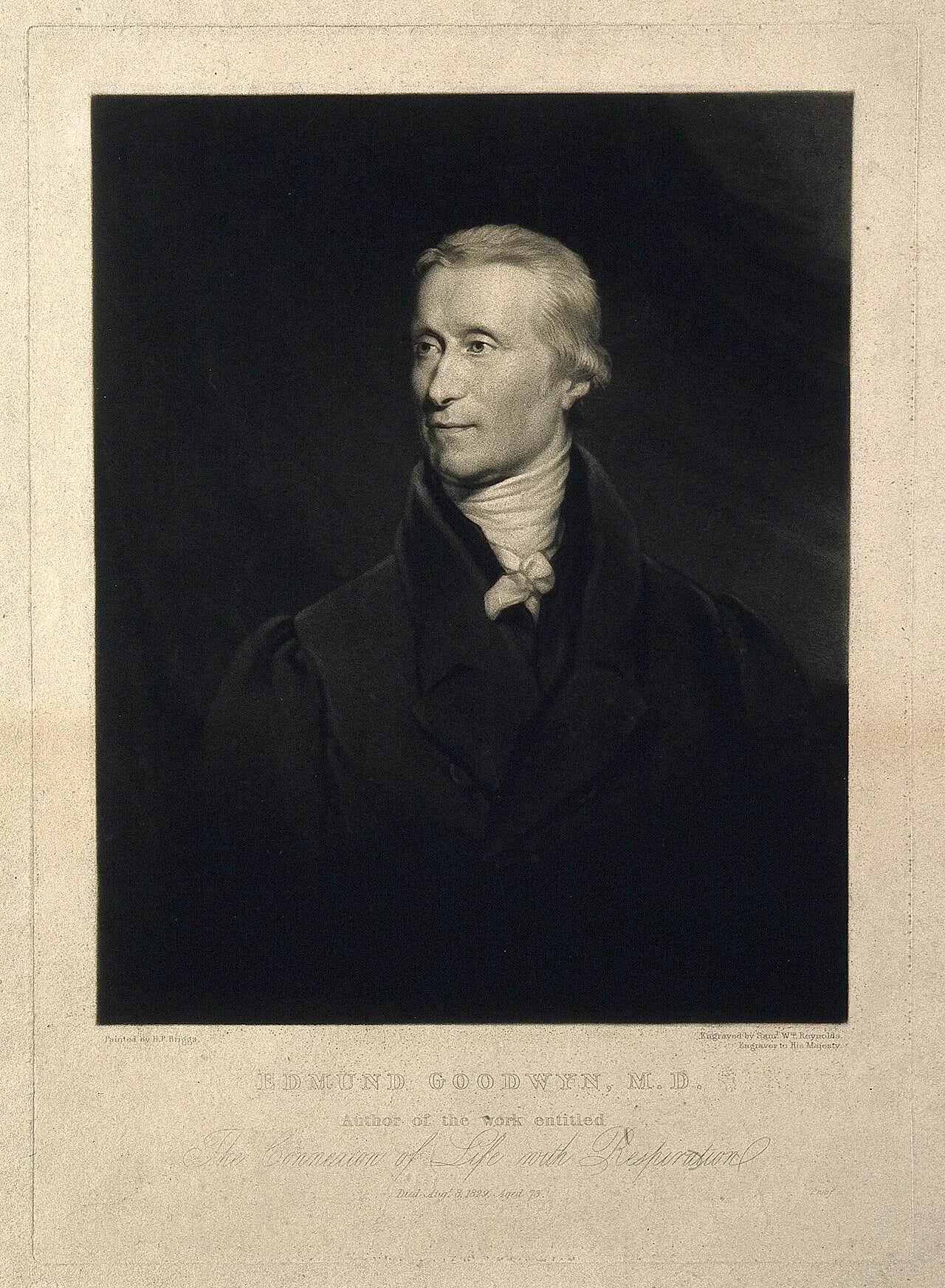 Porträt von Edmund Goodwyn (1756–1829) – Gedenkseite