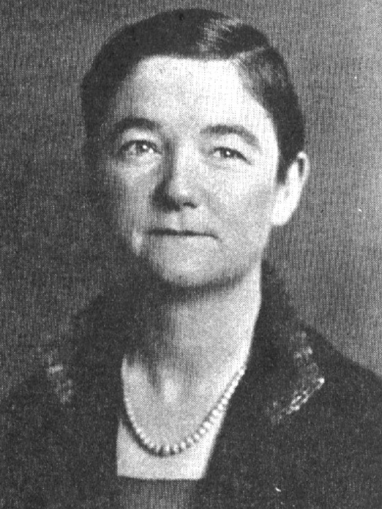 Porträt von Edna Harker Thomas (1881–1942) – Gedenkseite