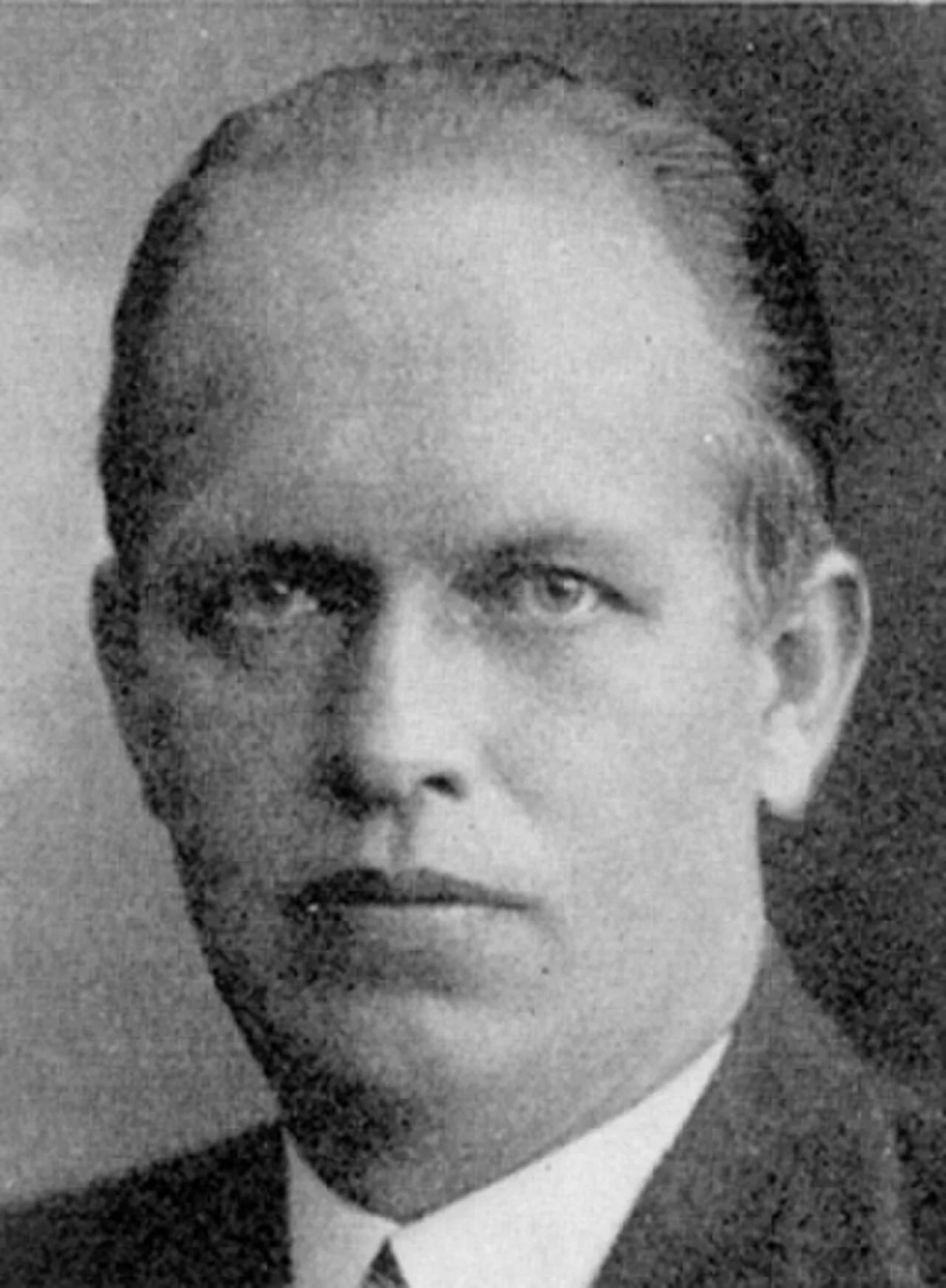 Porträt von Edoff Andersson (1892–1934) – Gedenkseite