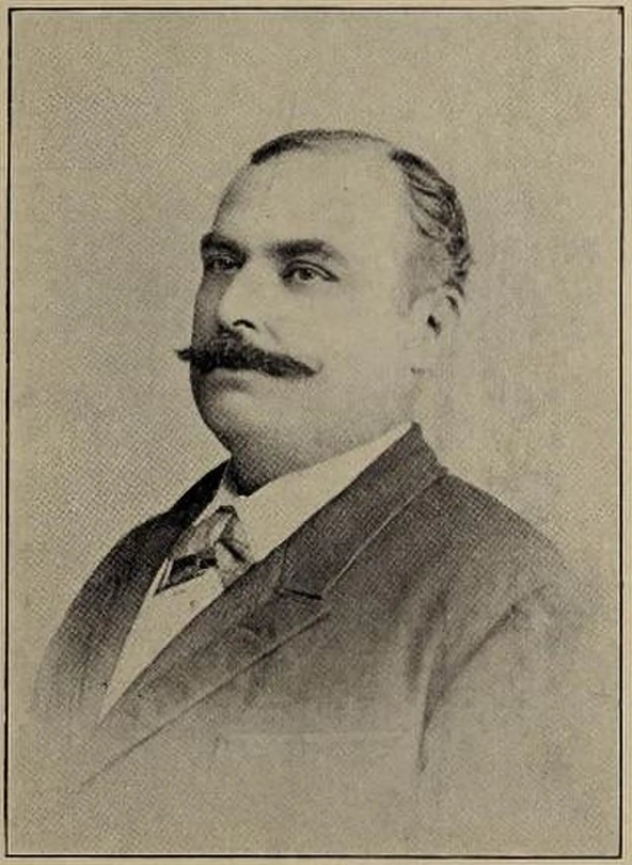 Porträt von Eduardo Neumann Gandía (1852–1913) – Gedenkseite
