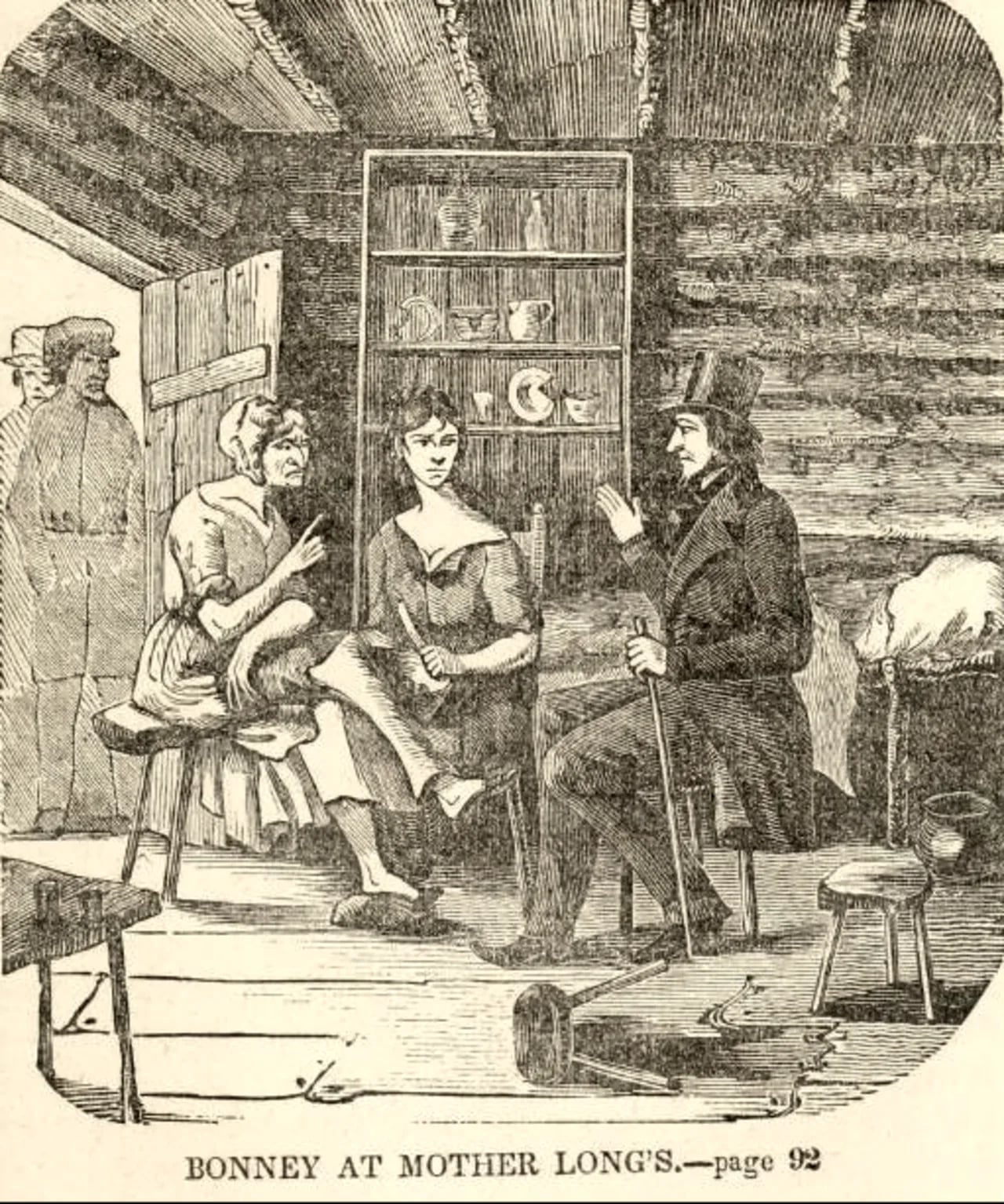 Porträt von Edward Bonney (1807–1864) – Gedenkseite