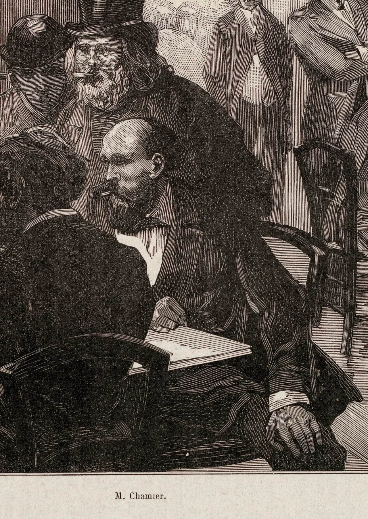 Porträt von Edward Chamier (1840–1892) – Gedenkseite