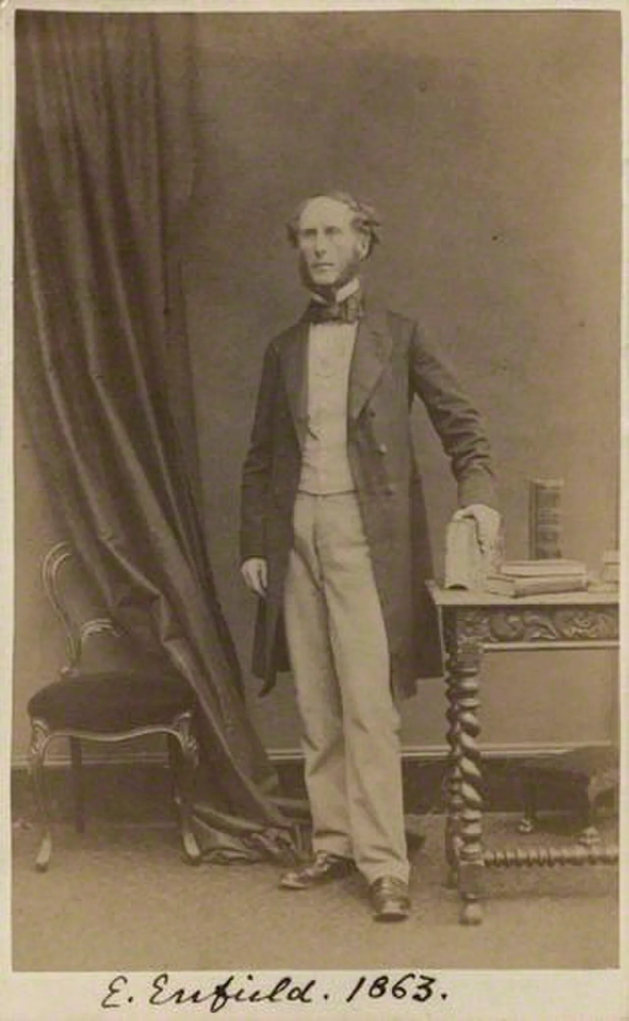 Portrait of Edward Enfield (1811–1880) – memorial page