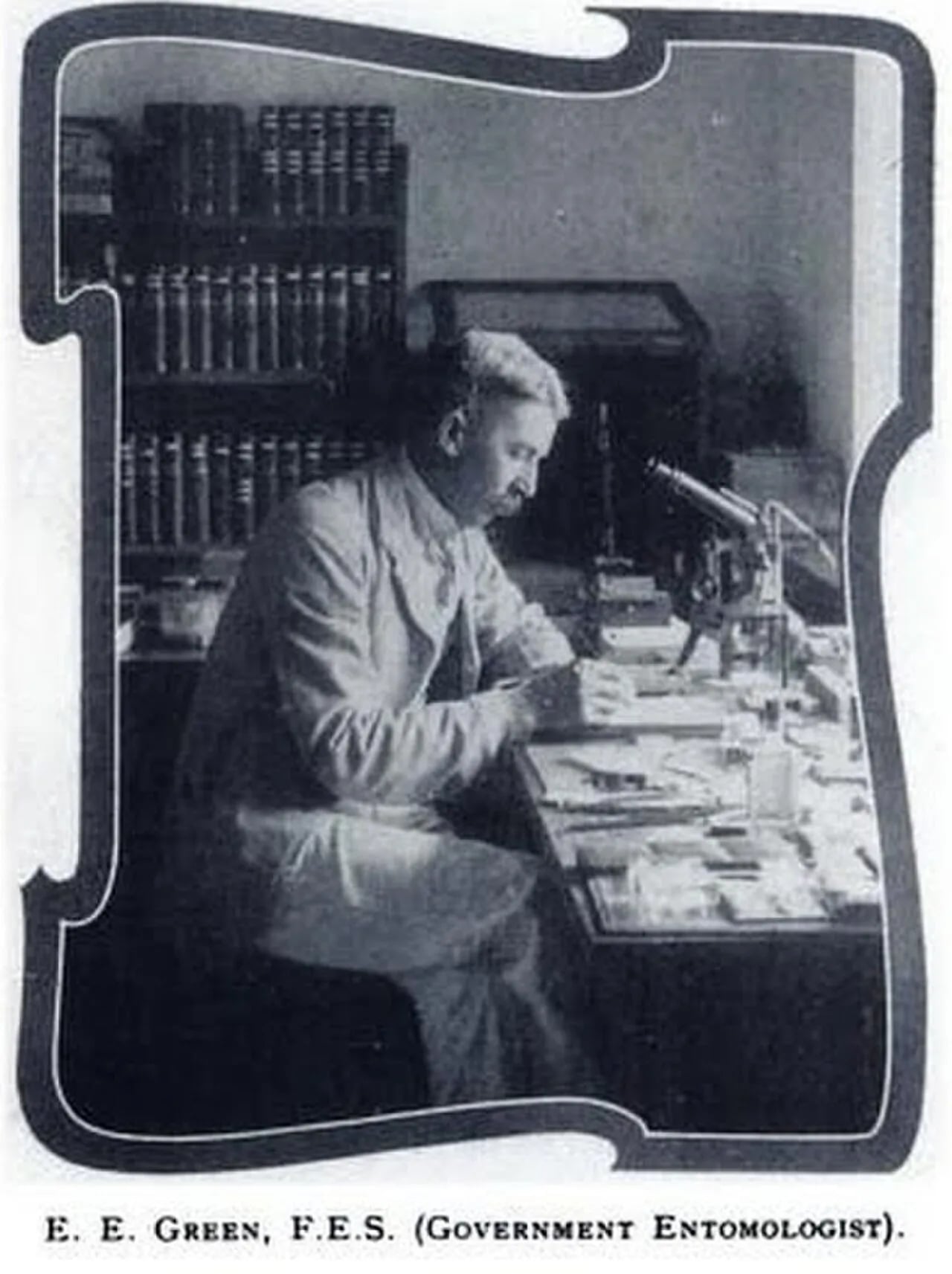Portrait of Edward Ernest Green (1861–1949) – memorial page