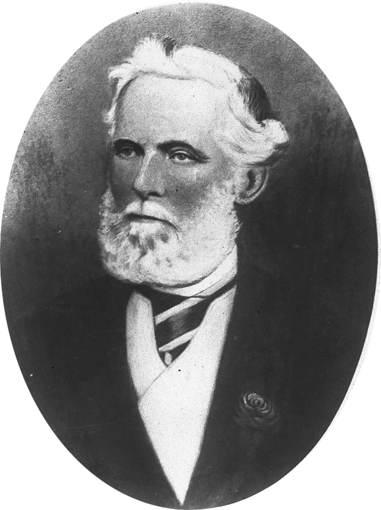 Porträt von Edward Flood (1805–1888) – Gedenkseite