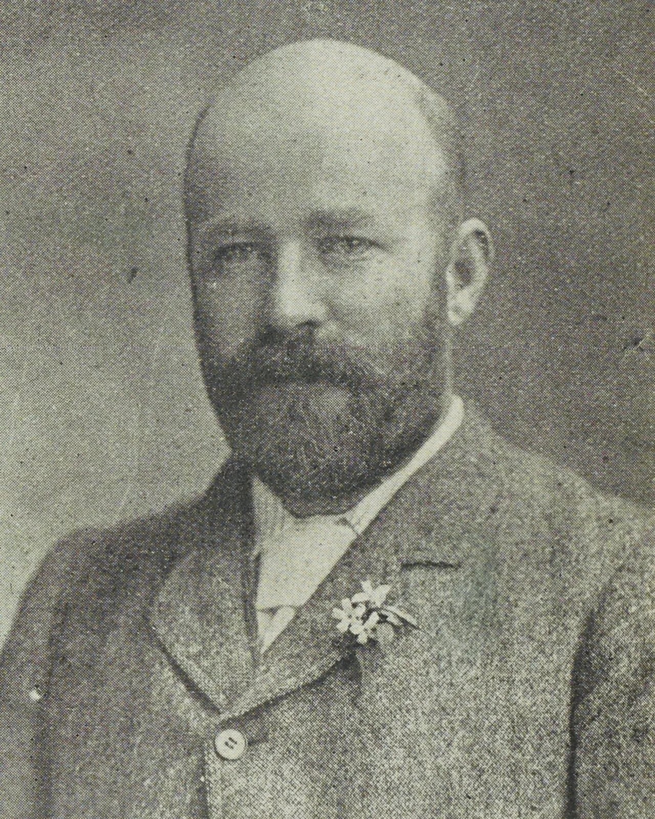 Porträt von Edward Moss (1856–1916) – Gedenkseite