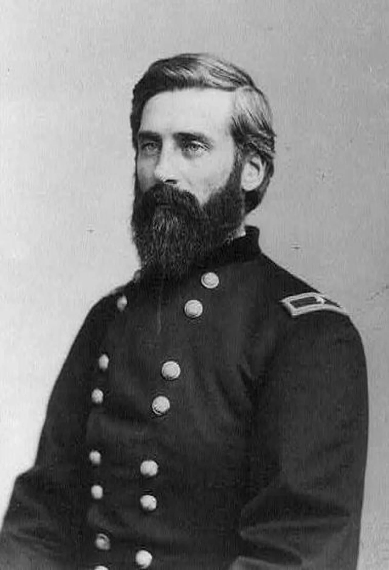 Porträt von Edward Hatch (1832–1889) – Gedenkseite