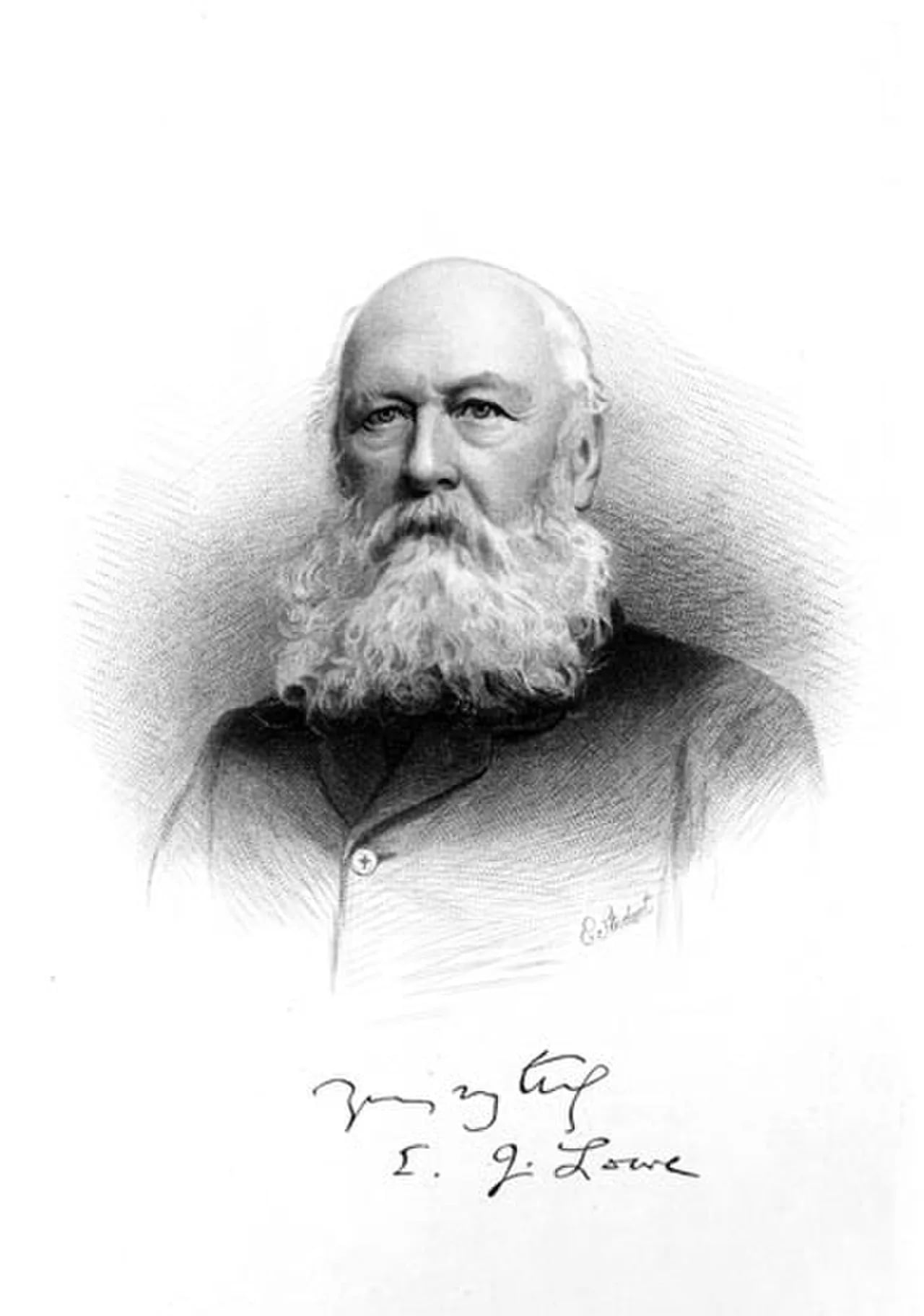 Porträt von Edward Joseph Lowe (1825–1900) – Gedenkseite