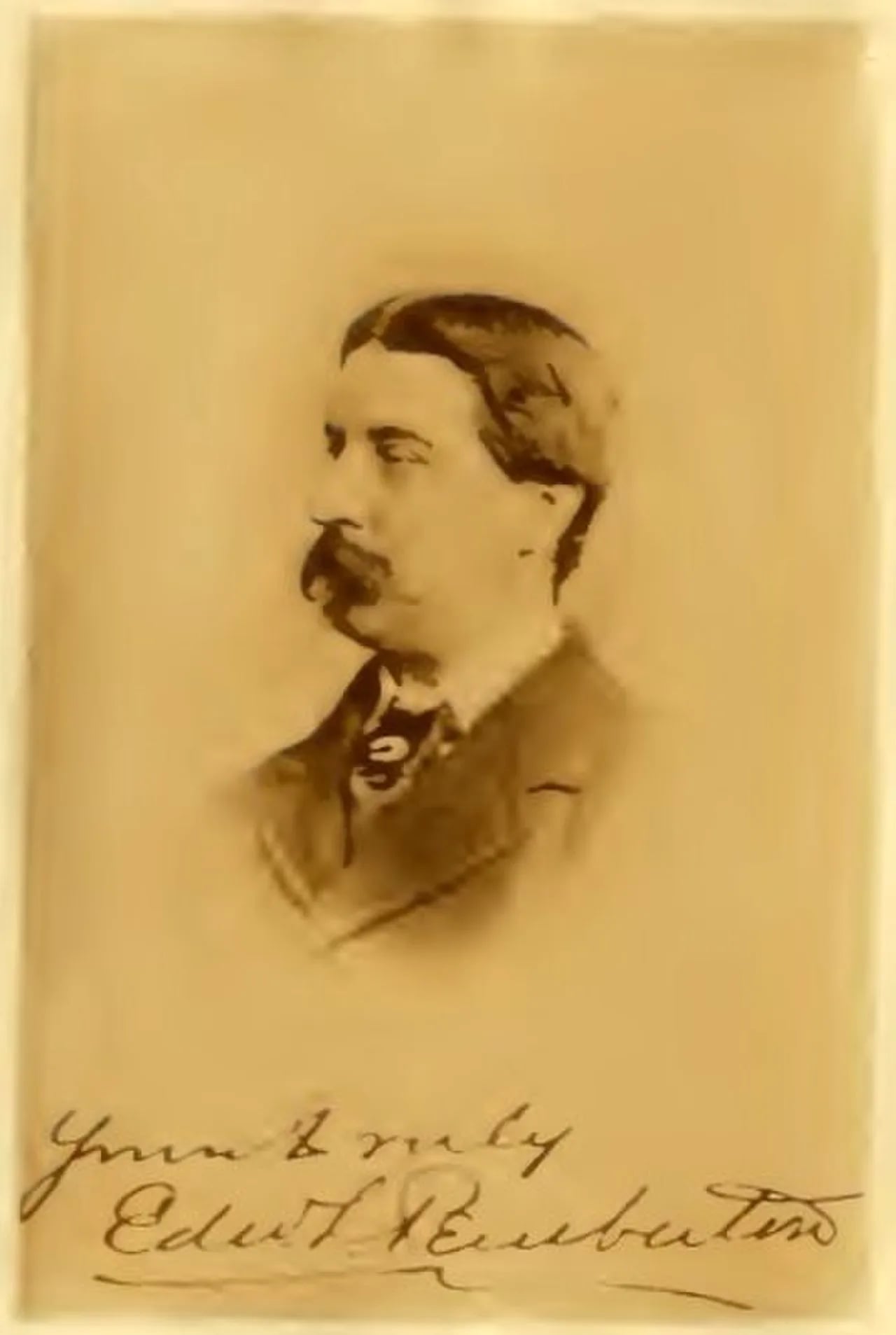 Portrait of Edward Loines Pemberton (1844–1878) – memorial page
