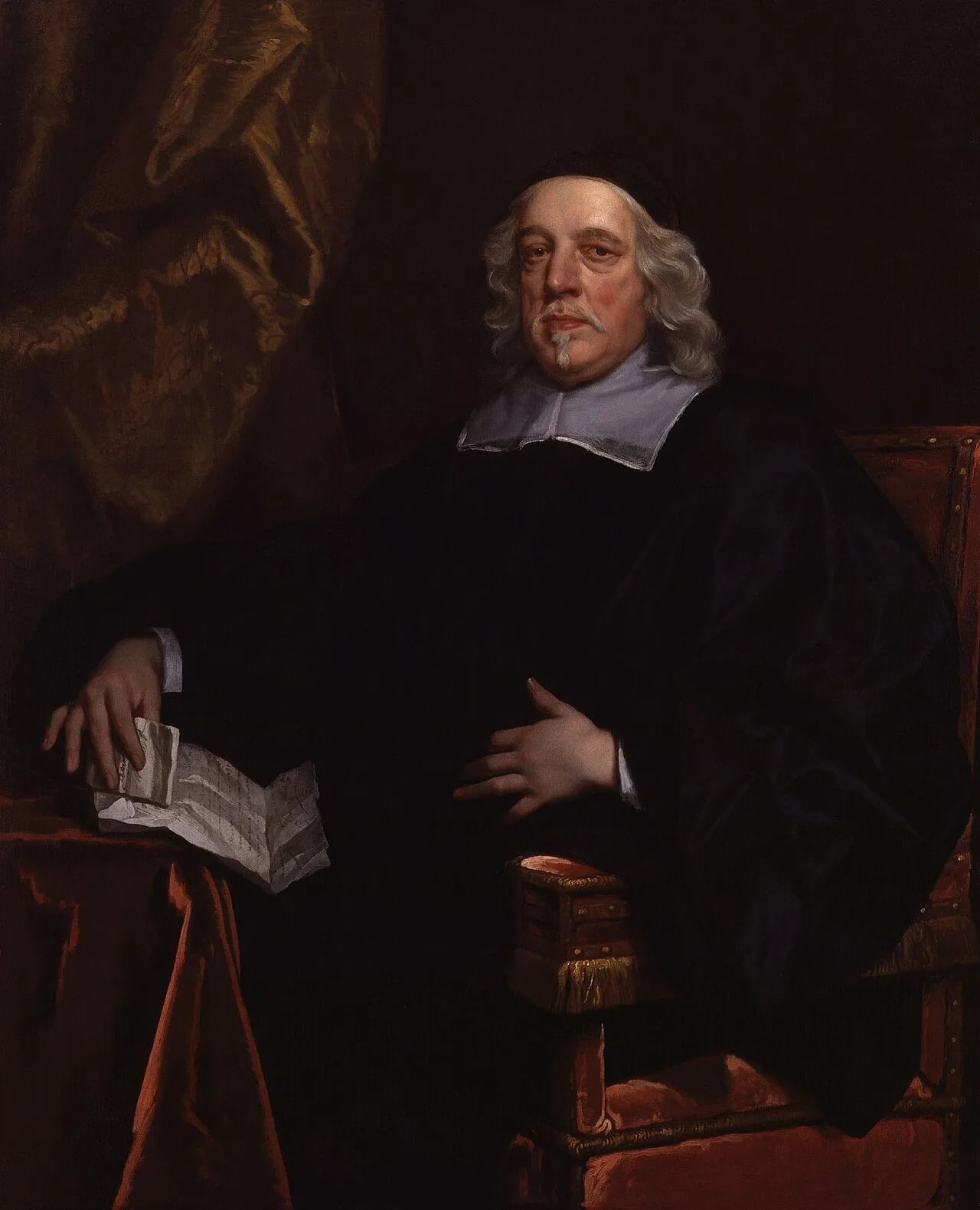 Porträt von Edward Nicholas (1593–1669) – Gedenkseite
