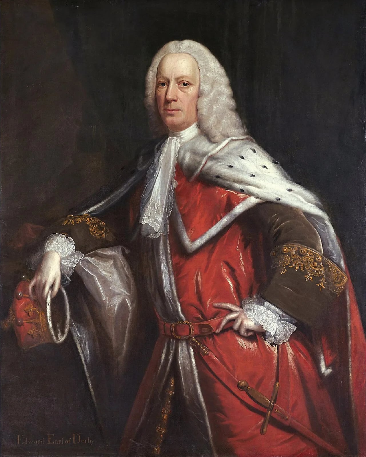 Portrait of Edward Stanley, 11th Earl of Derby (1689–1776) – memorial page
