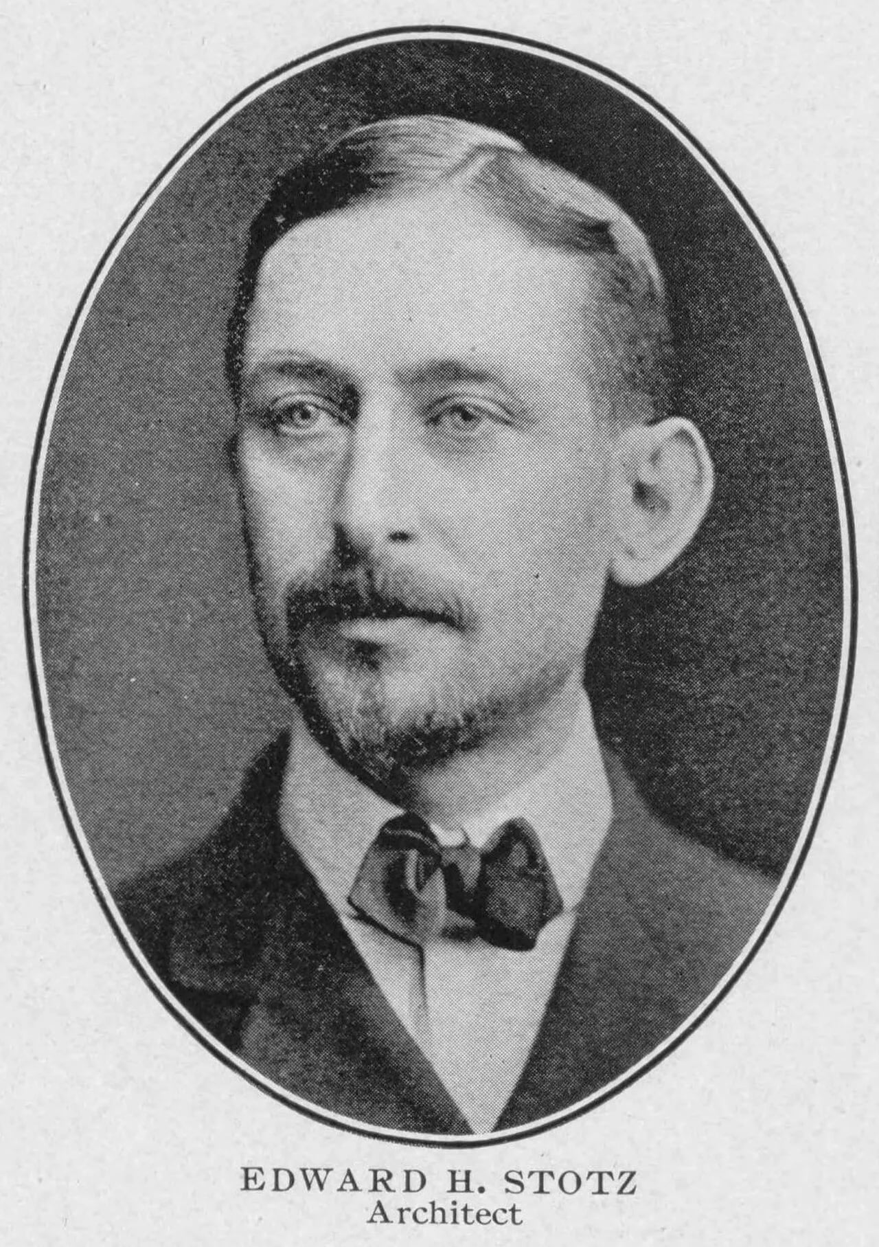 Porträt von Edward Stotz (1868–1948) – Gedenkseite